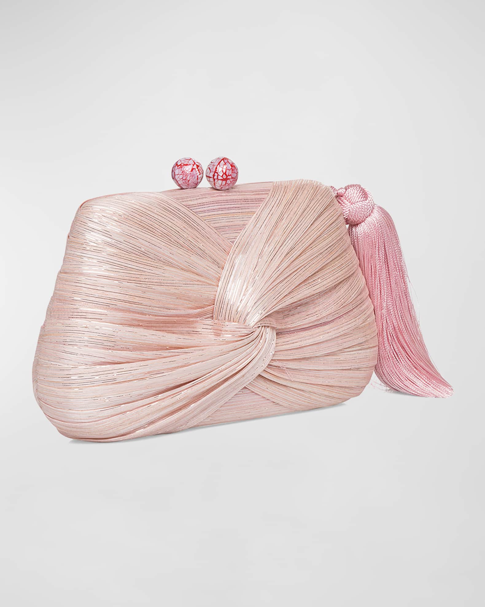 Pastel pink clutch store