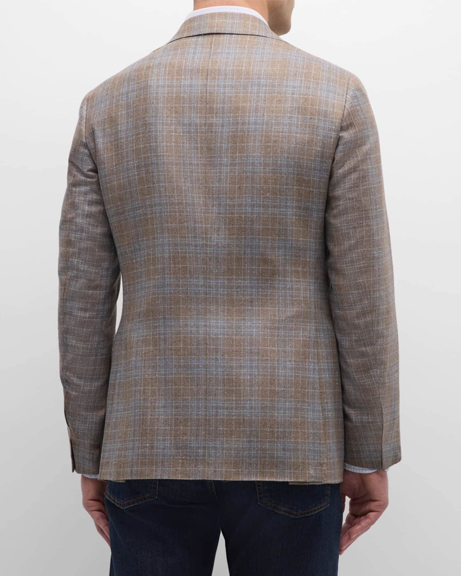 Tartan Wool amp; Silk Suit