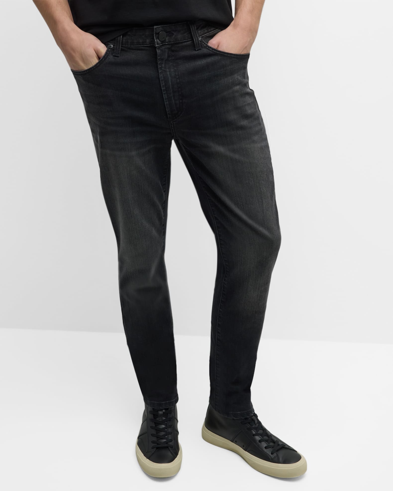 monfrere Men's Greyson Faded Skinny Jeans | Neiman Marcus
