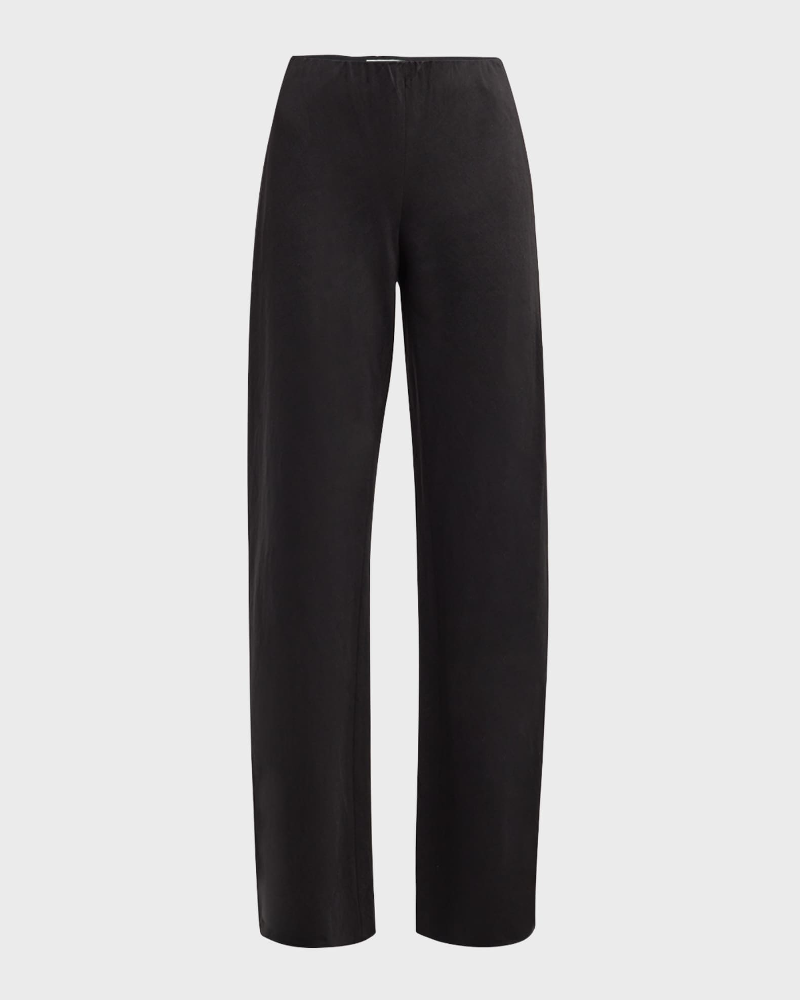 High-Waist Cotton Bias Pants 0