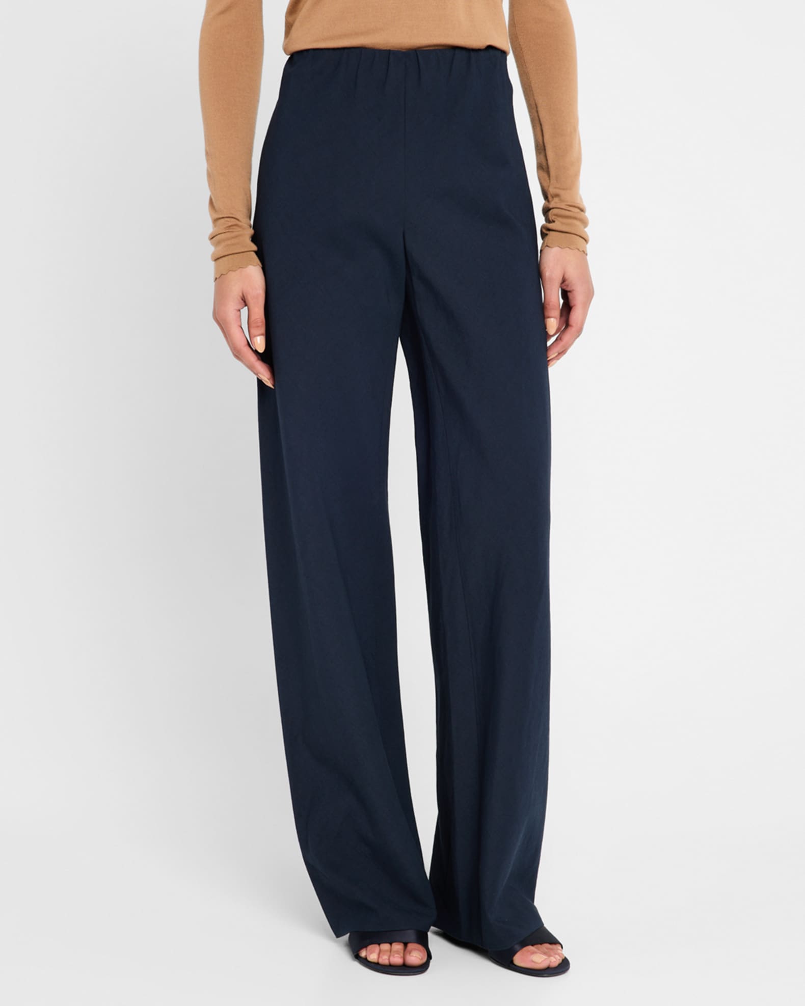 パンツ Bevan Up Pinch Pleated High-Waist pants Bevan Up Pinch Pleated High-Waist pants Black High Waist