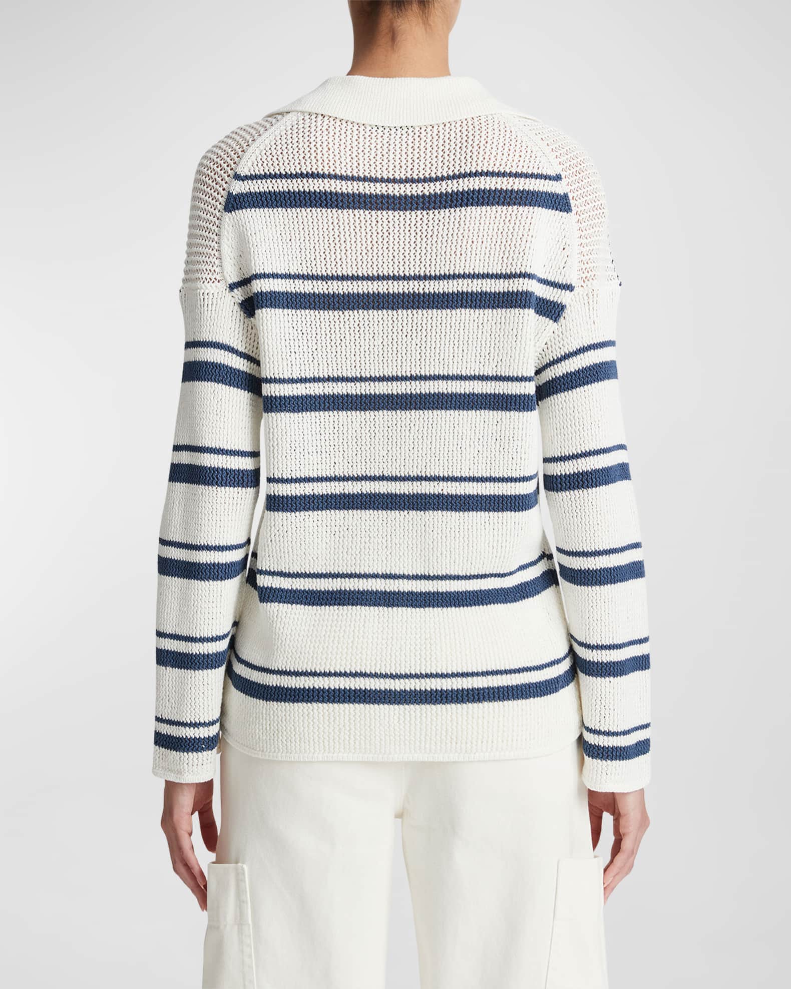 Vince single hotsell stripe pullover