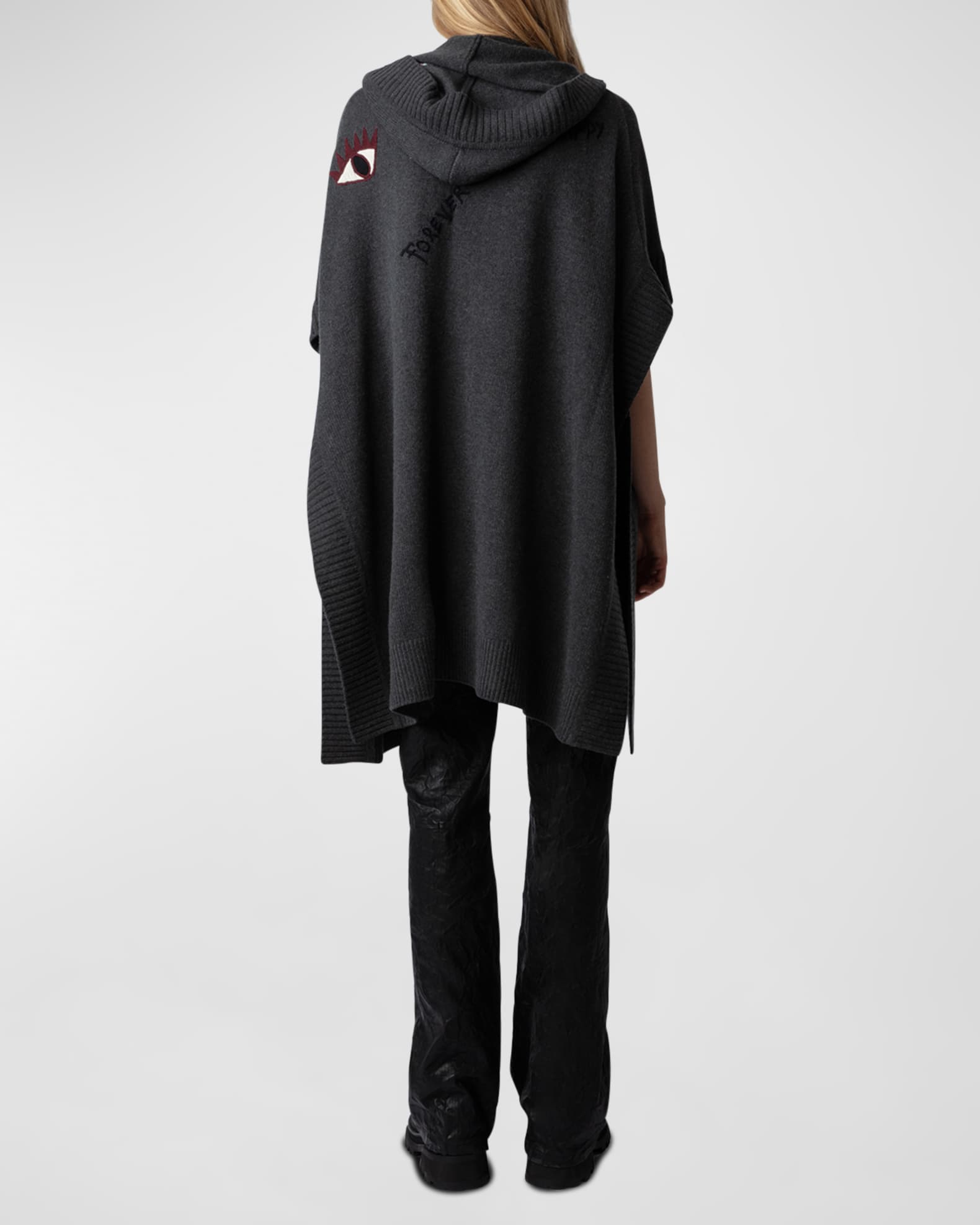 Zadig&Voltaire Mirkaz Cashmere Gray Cardigan