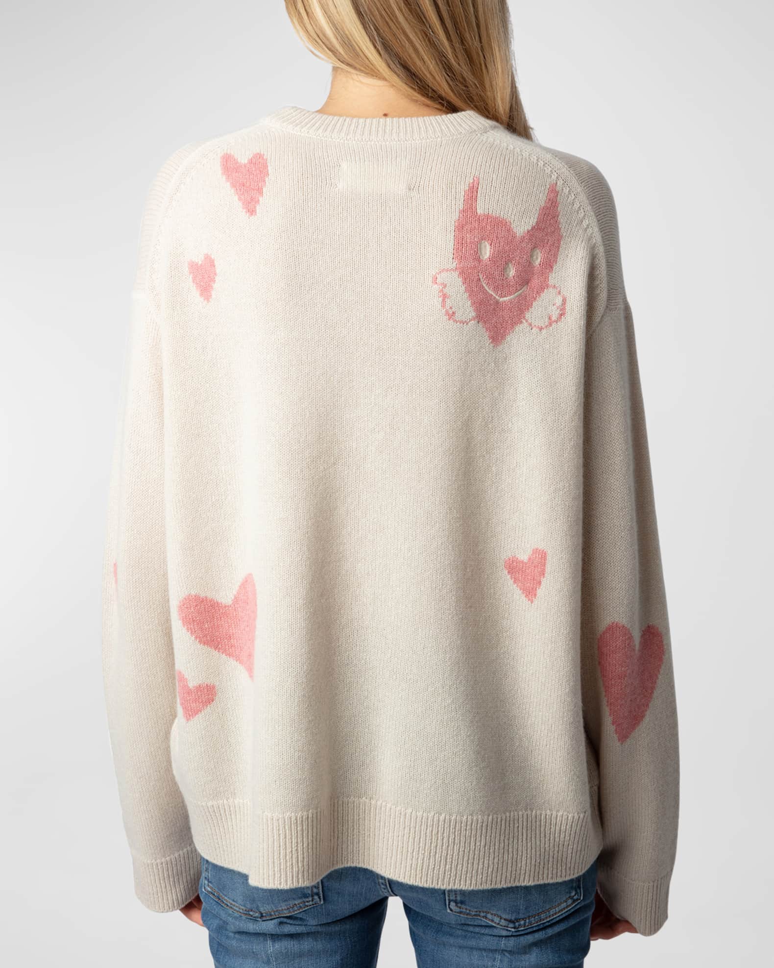 Markus Hearts Cashmere Sweater
