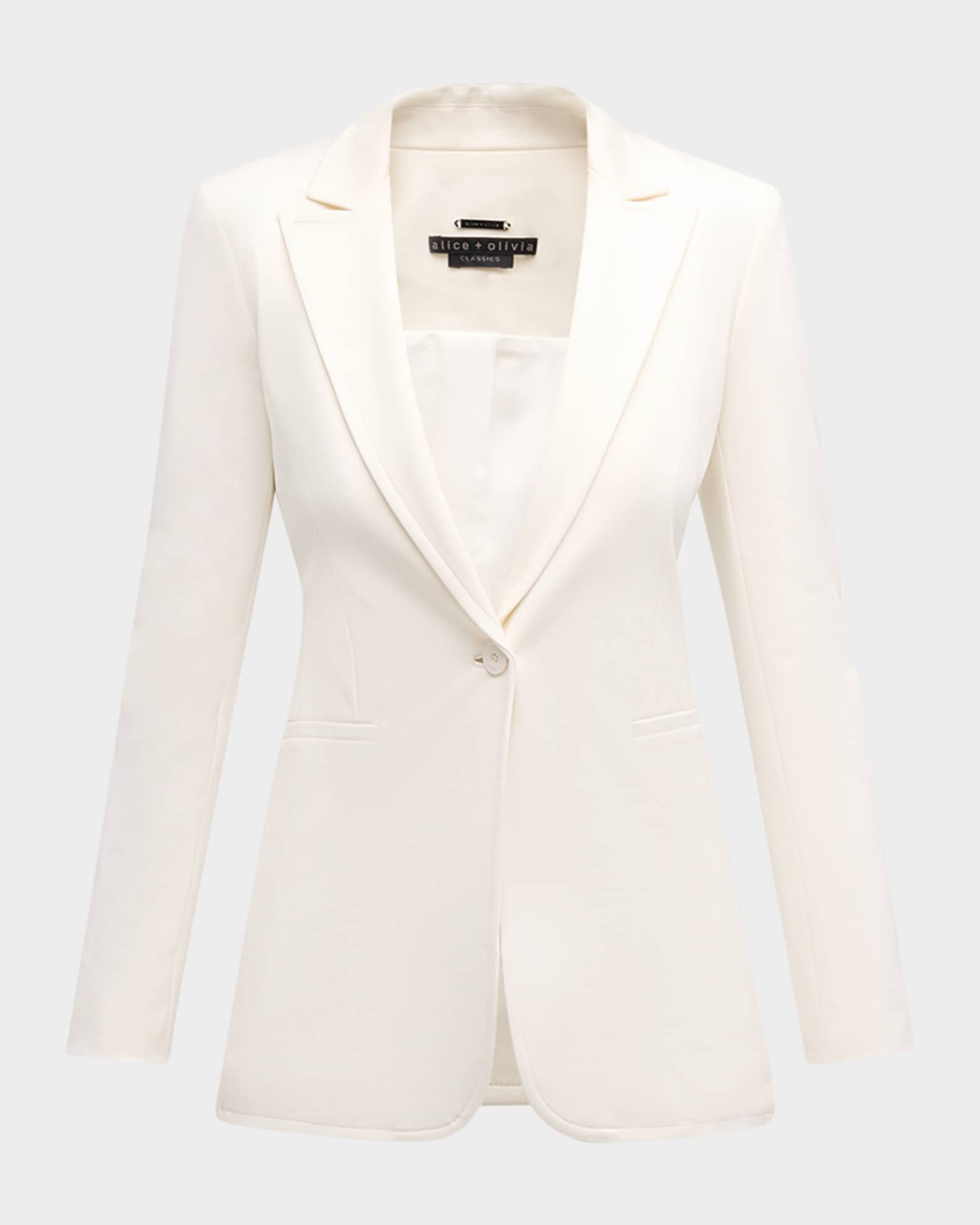 Breann Long Fitted Blazer 0