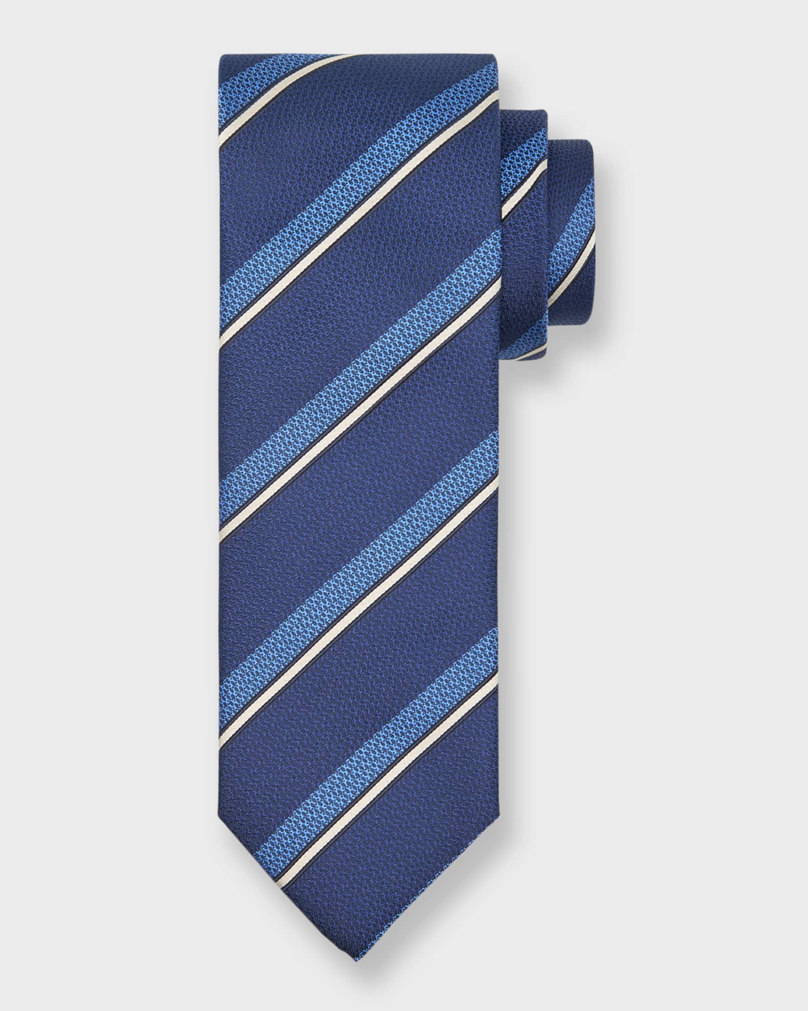 Canali Men's Silk Multi-Stripe Tie