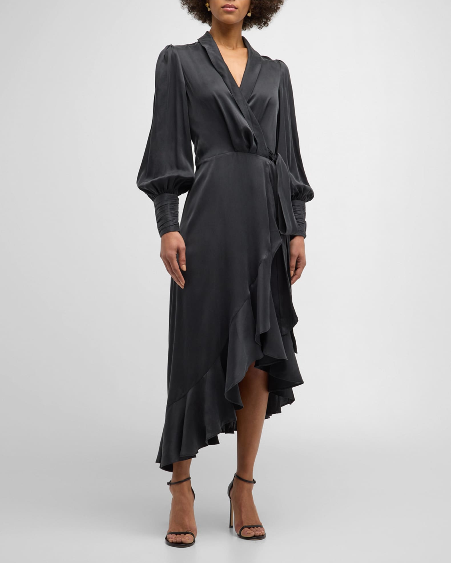 Neiman marcus wrap dress cheap