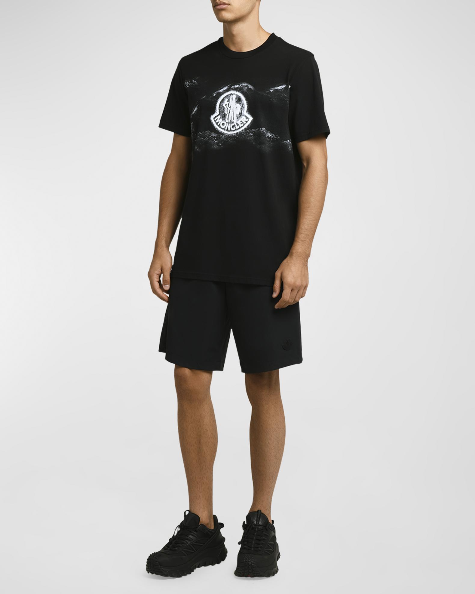 moncler mountain logo t shirt