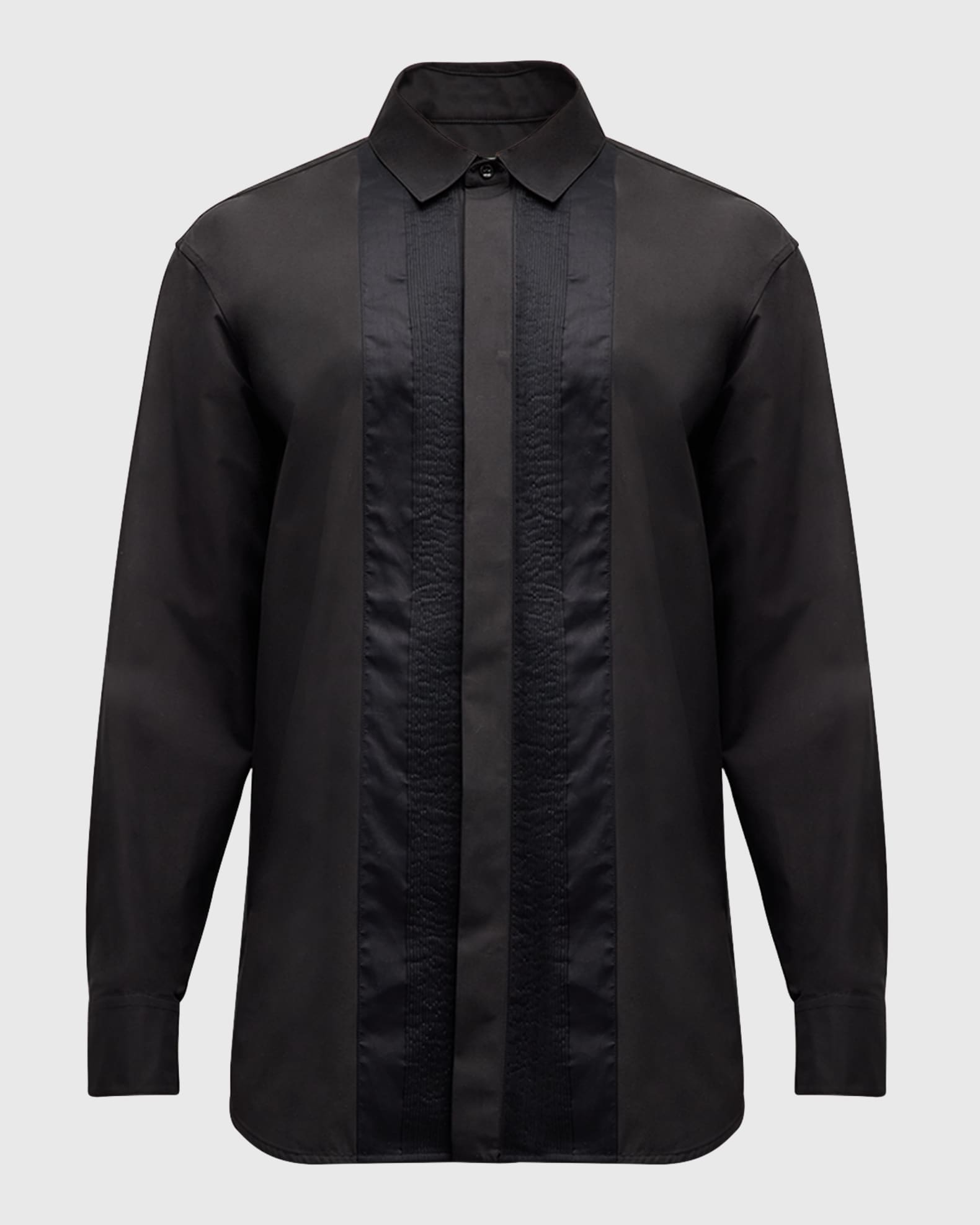 Jil Sander wool gabardine shirt - Blue