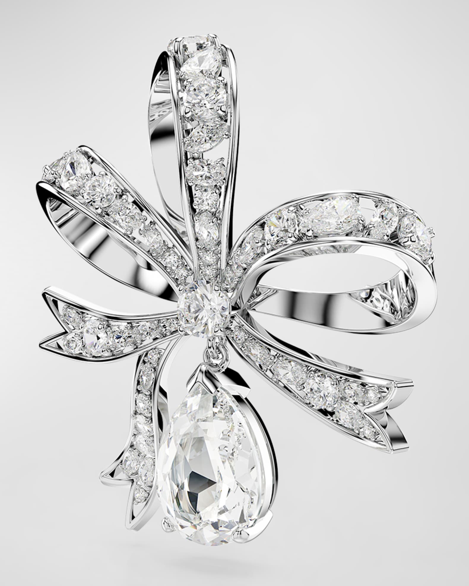 SWAROVSKI Volta Bow Brooch Neiman Marcus