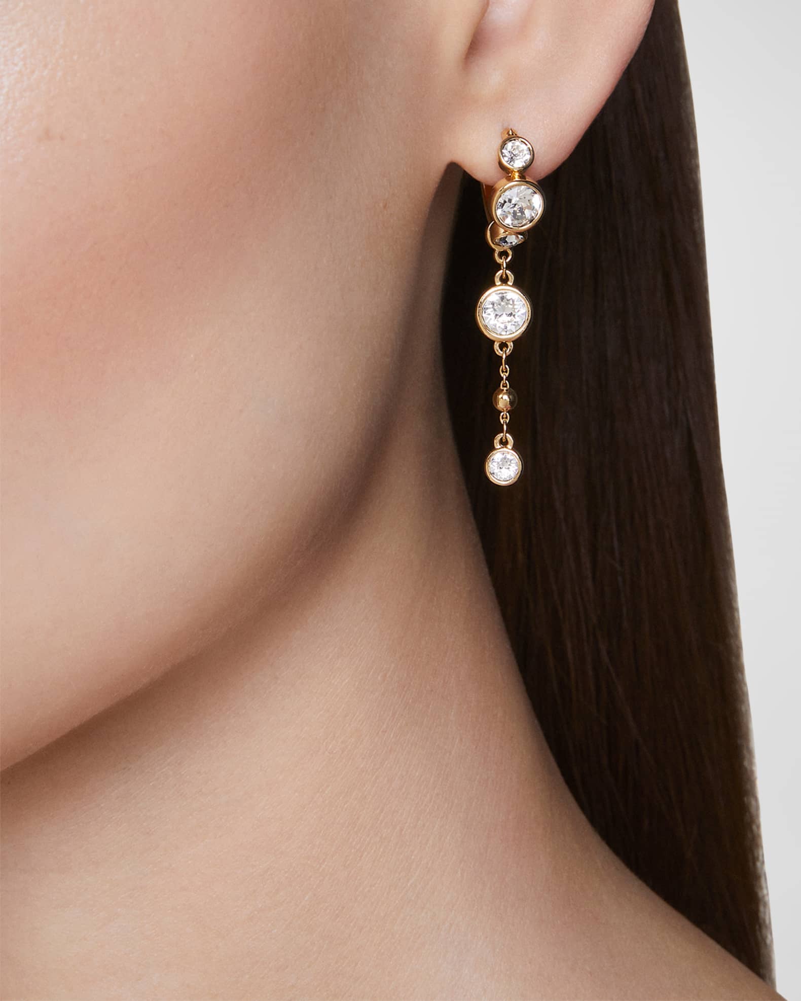 SWAROVSKI Mini Hoop and Dangle Earrings Neiman Marcus