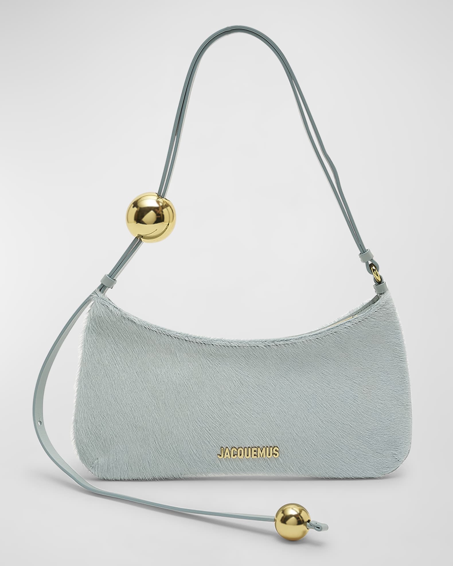 Jacquemus Le Bisou Perle Wool Shoulder Bag | Neiman Marcus