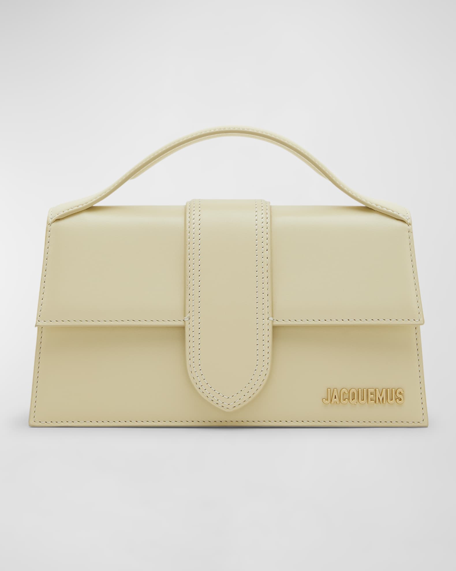 Jacquemus Le Grand Bambino Leather Top-Handle Bag