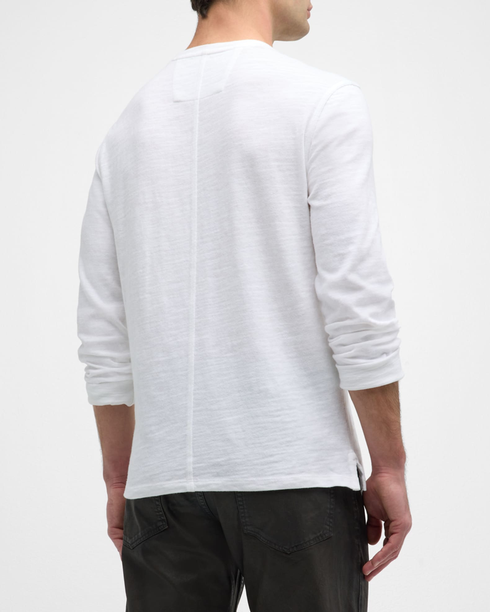ジョンバルベイトス メンズ Tシャツ トップス Marlow Long-Sleeve Crewneck T-Shirt - メンズファッション