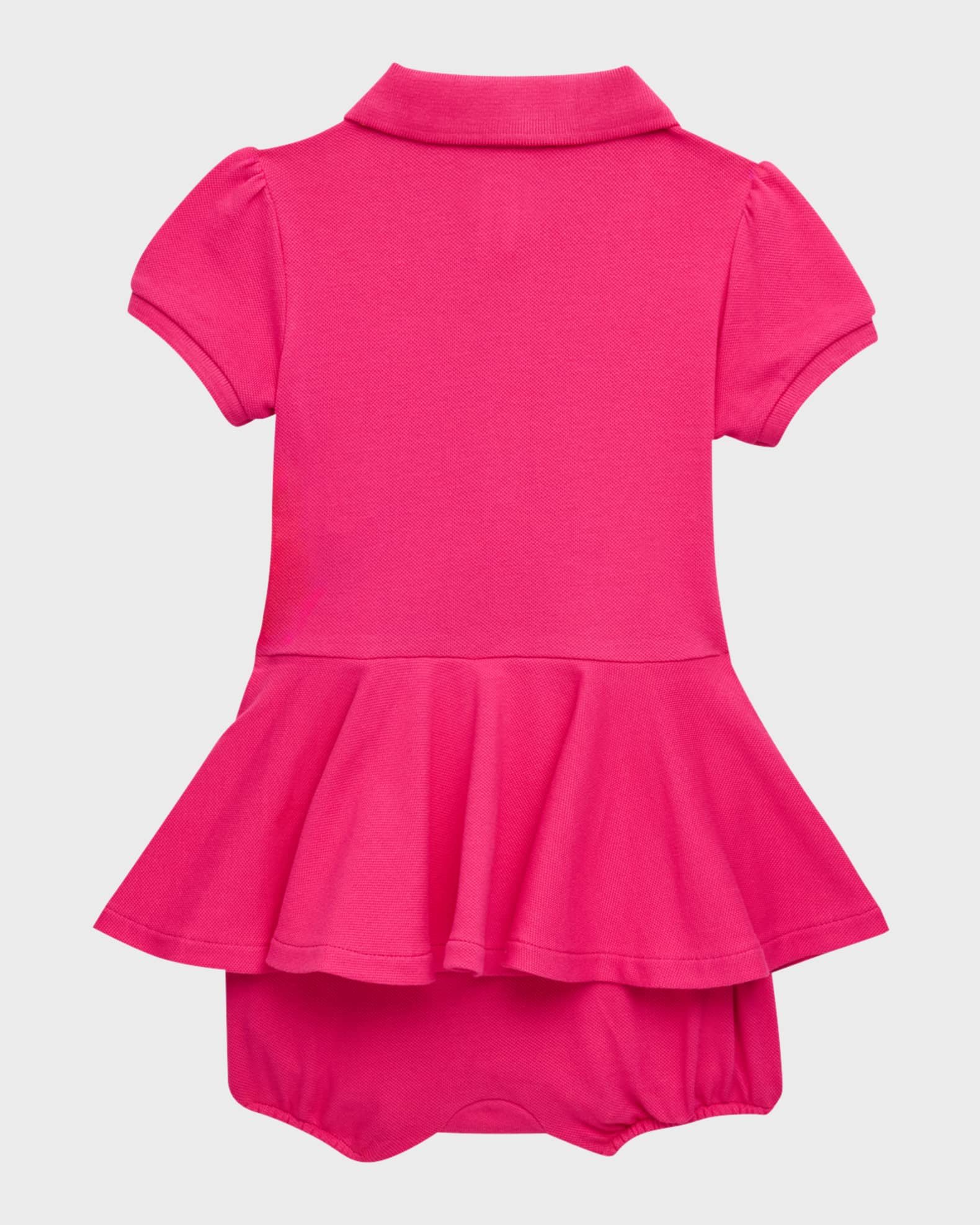 Ralph Lauren Childrenswear Girl s Short Sleeve Peplum Polo Dress