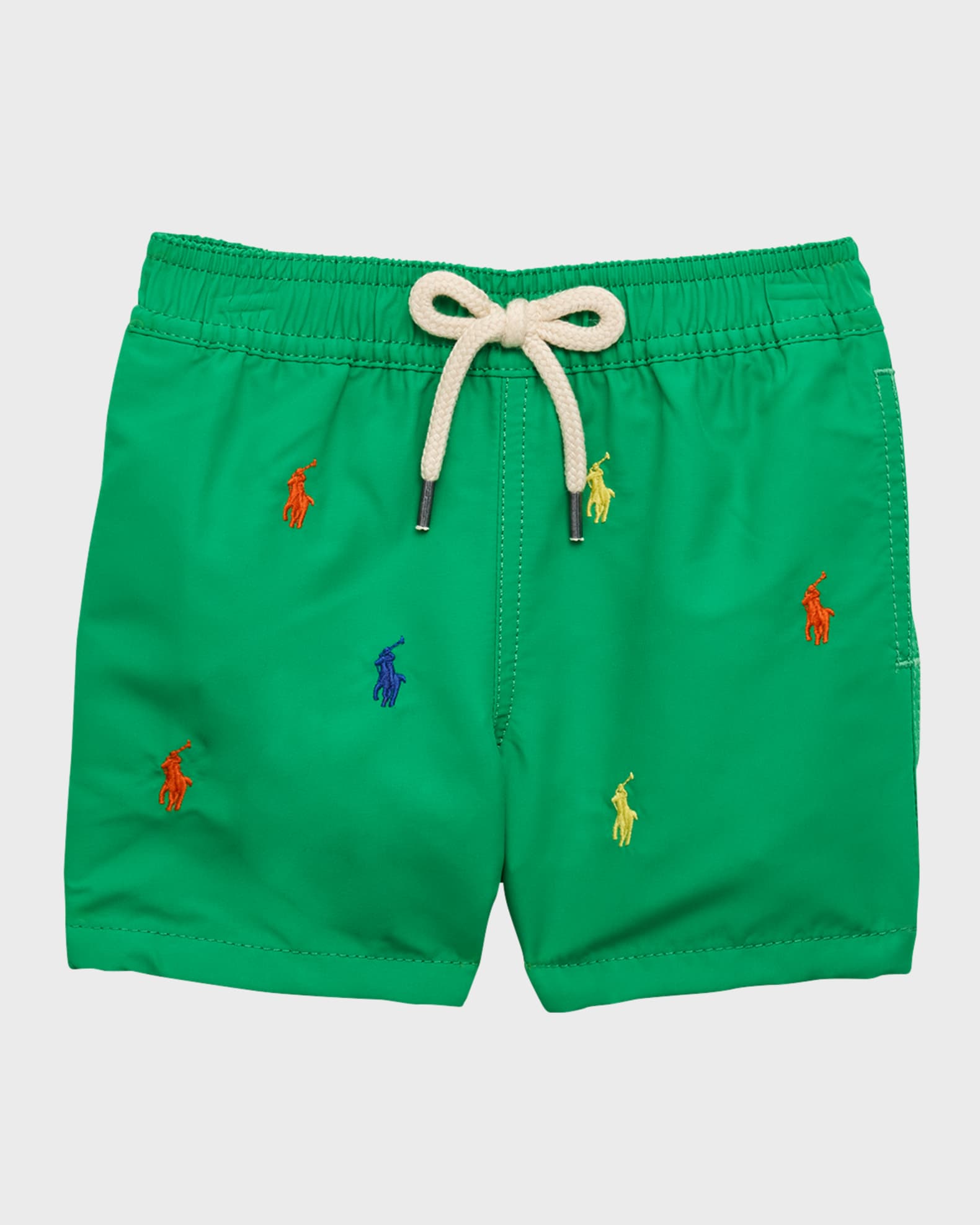 Ralph Lauren Childrenswear Boy's Traveler Swim Trunks, Size 3M-24M