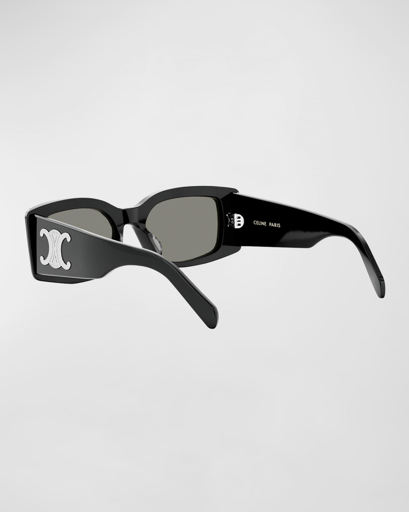 Triomphe Acetate Rectangle Sunglasses 