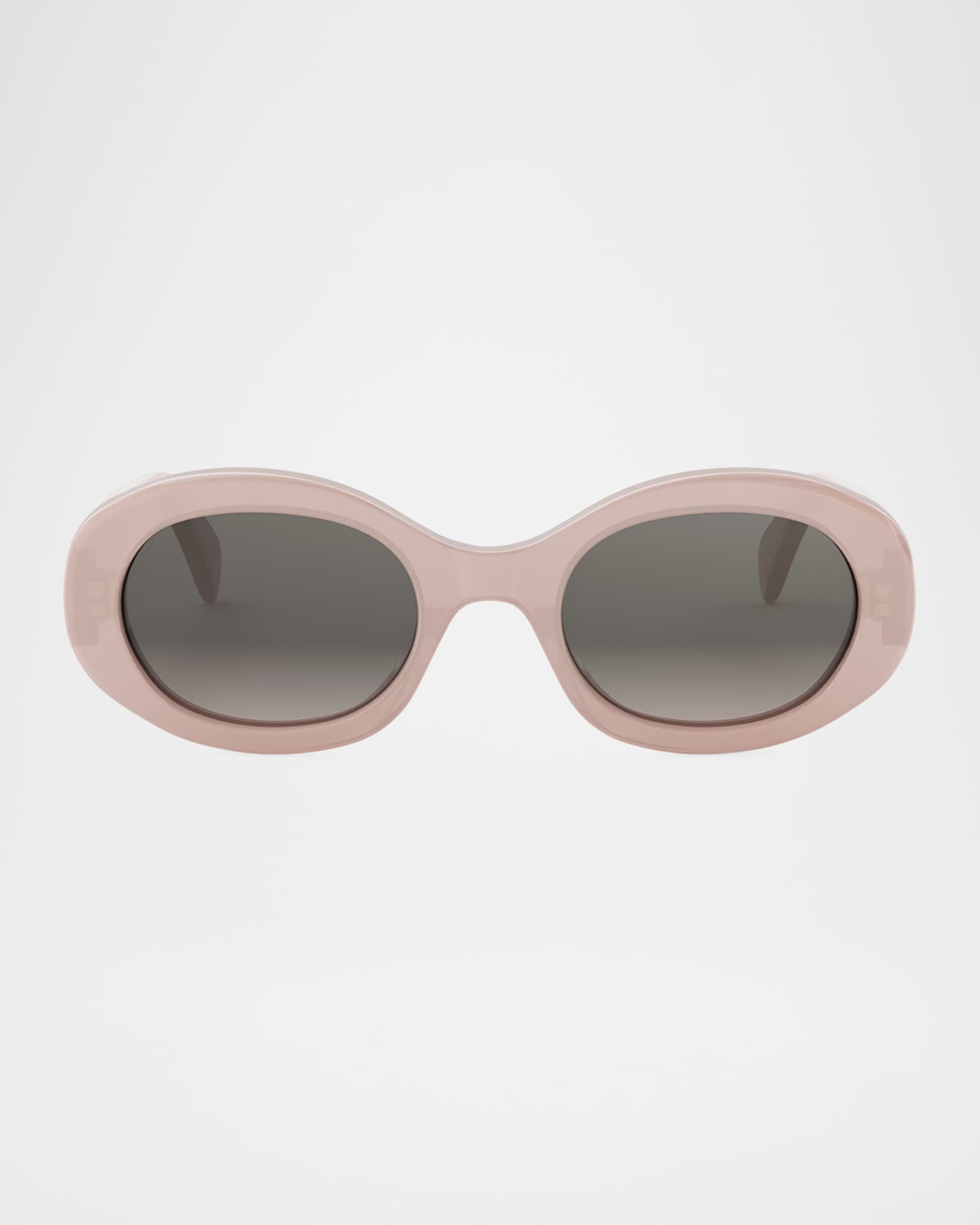 Triomphe Acetate Oval Sunglasses  0