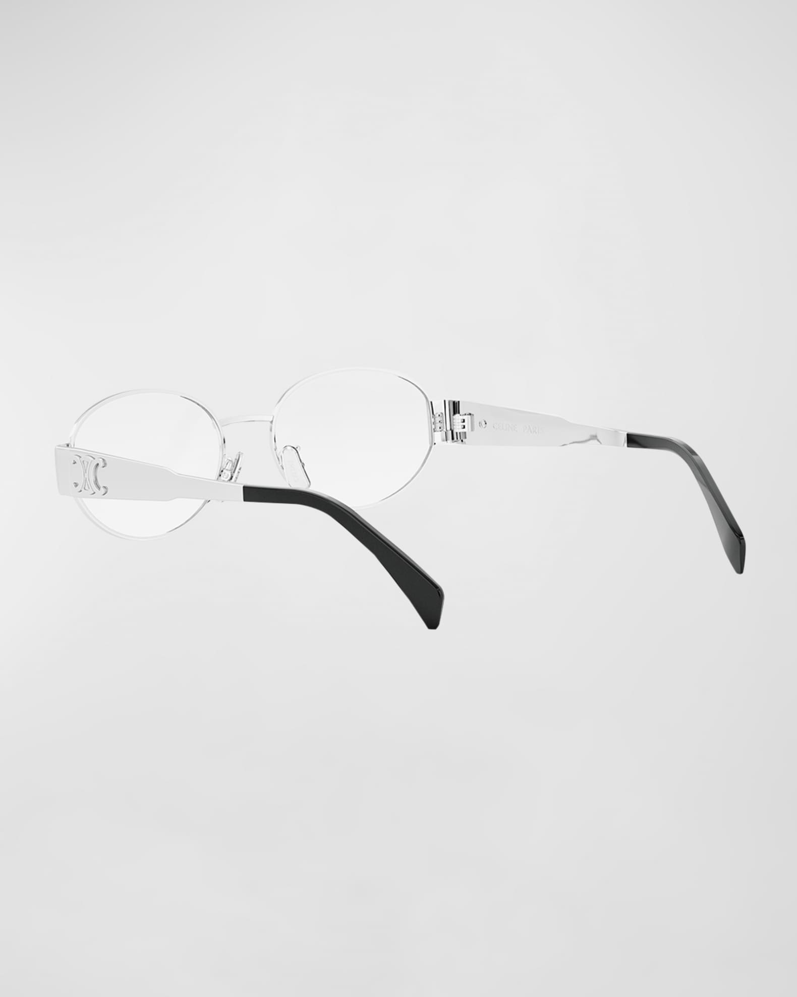 Triomphe Metal Oval Glasses  1