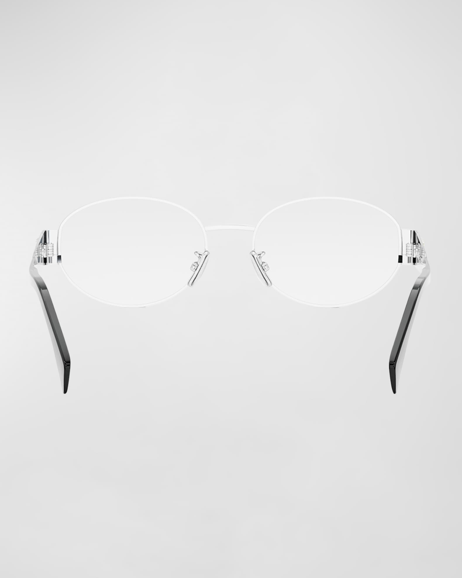Triomphe Metal Oval Glasses