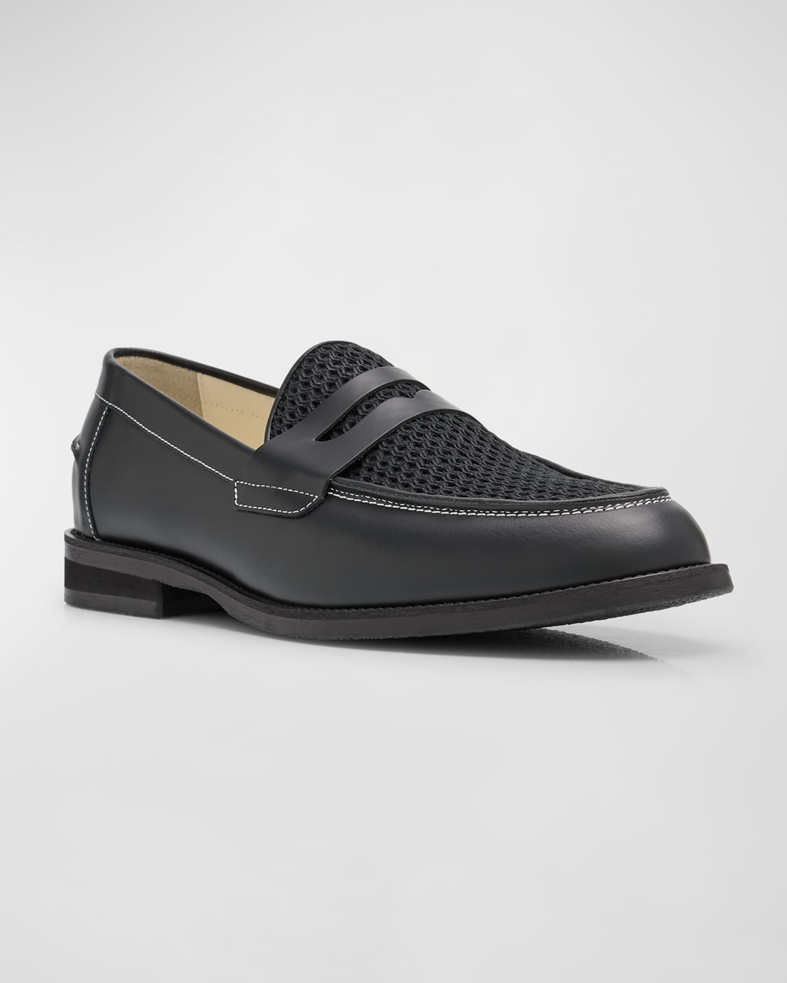 Duke Dexter Men s Wilde Black Rattan Penny Loafer Men s Size 12