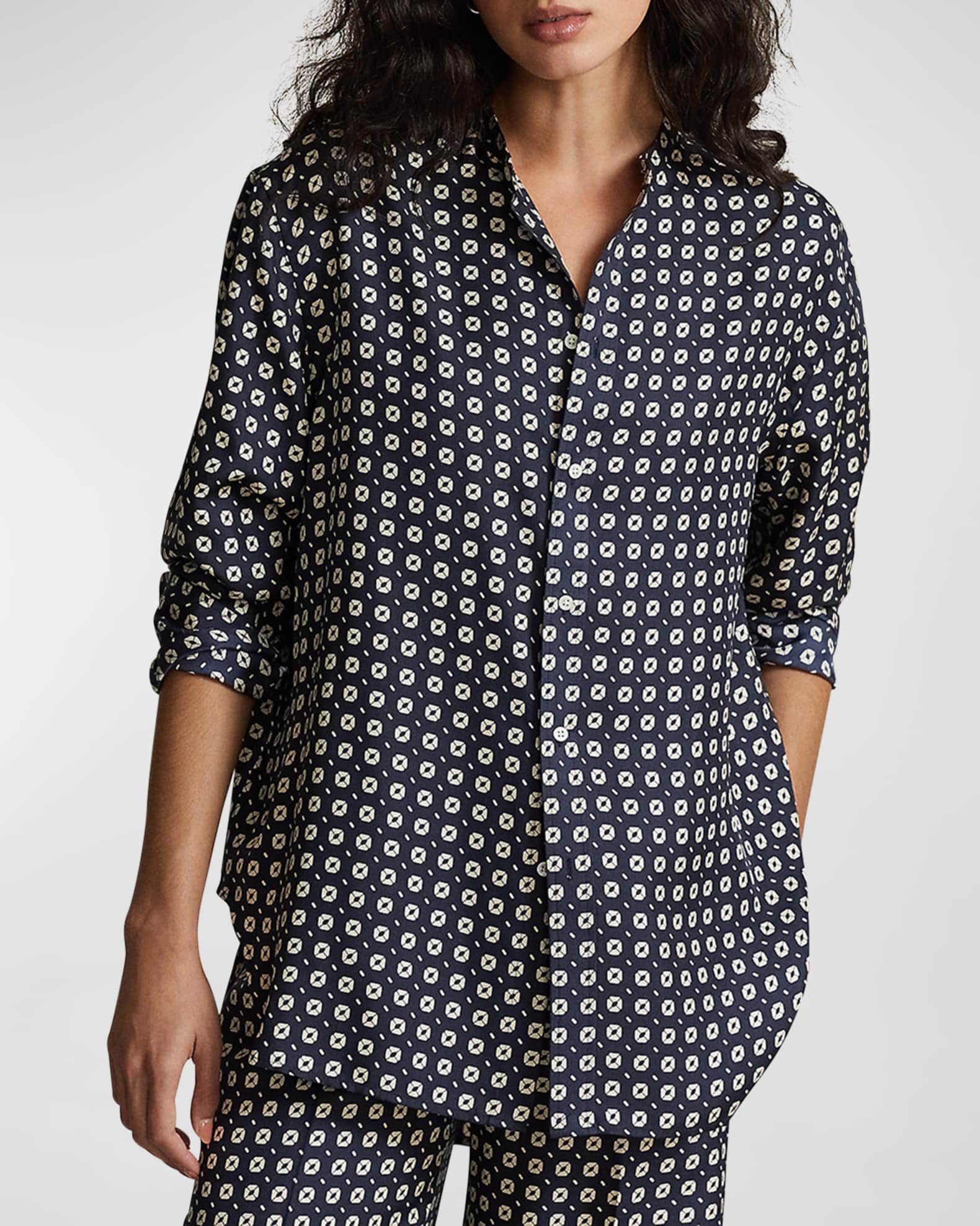 Ralph lauren polka dot shirt online