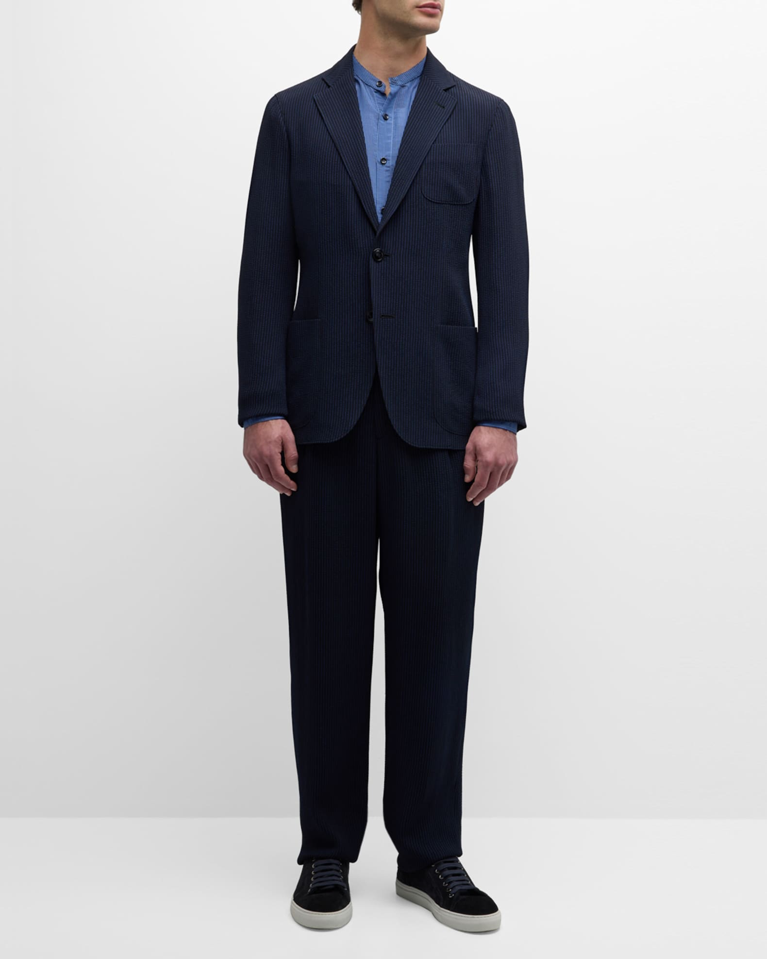 【GIORGIO ARMANI】70-80's 2tuck pants GIORGIO ARMANI】Made in Italy 70-80's Stretch Wool 2tuck