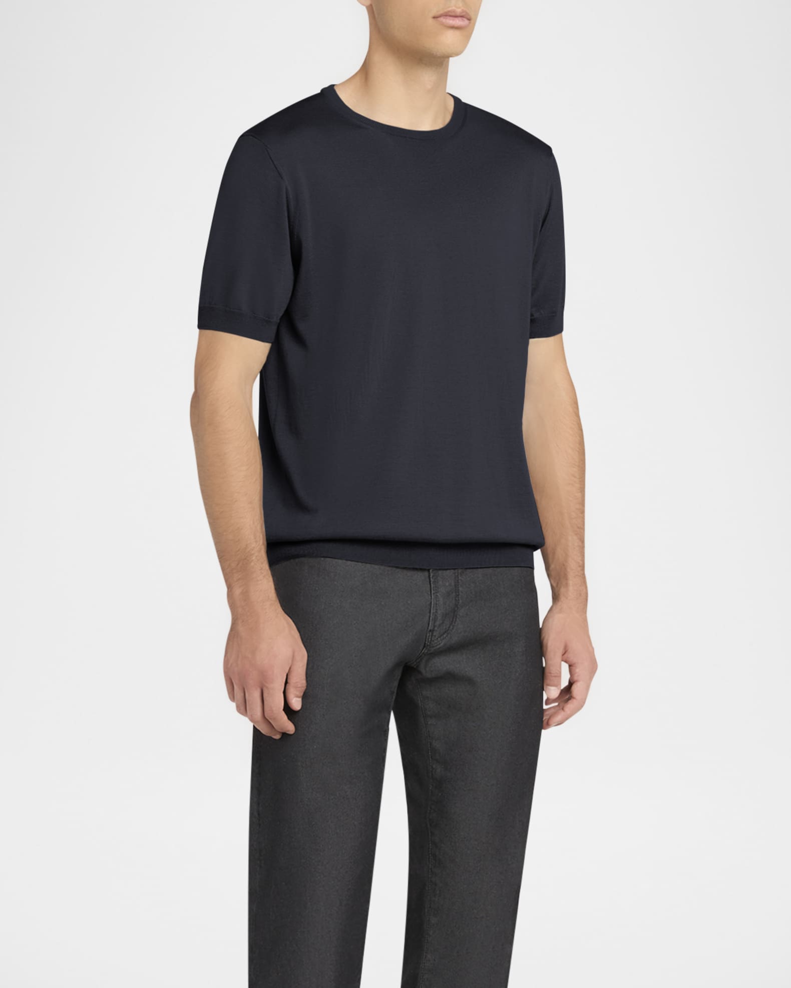 Armani plain t shirt top