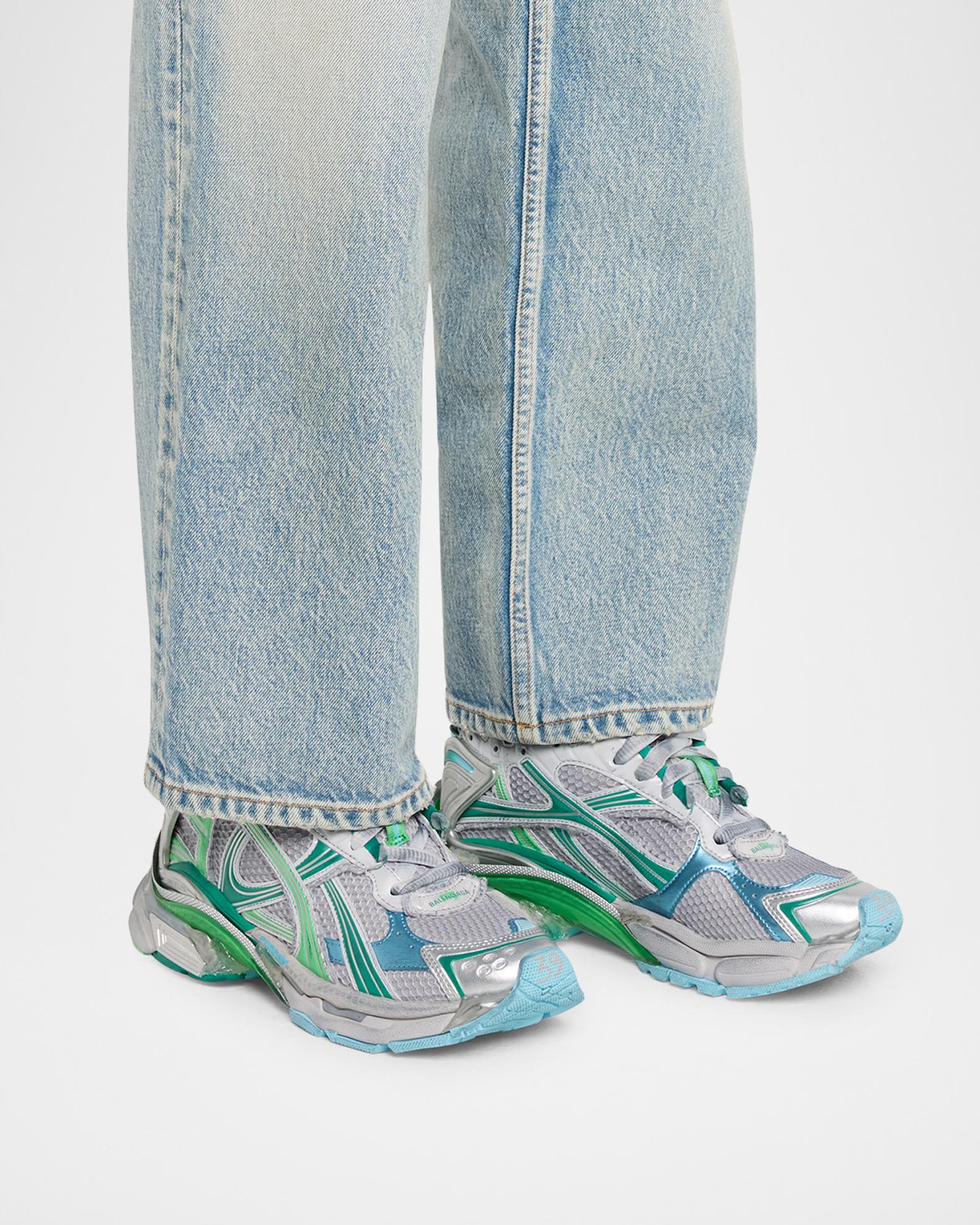 Balenciaga Colorblock Trainer Sneakers | Neiman Marcus