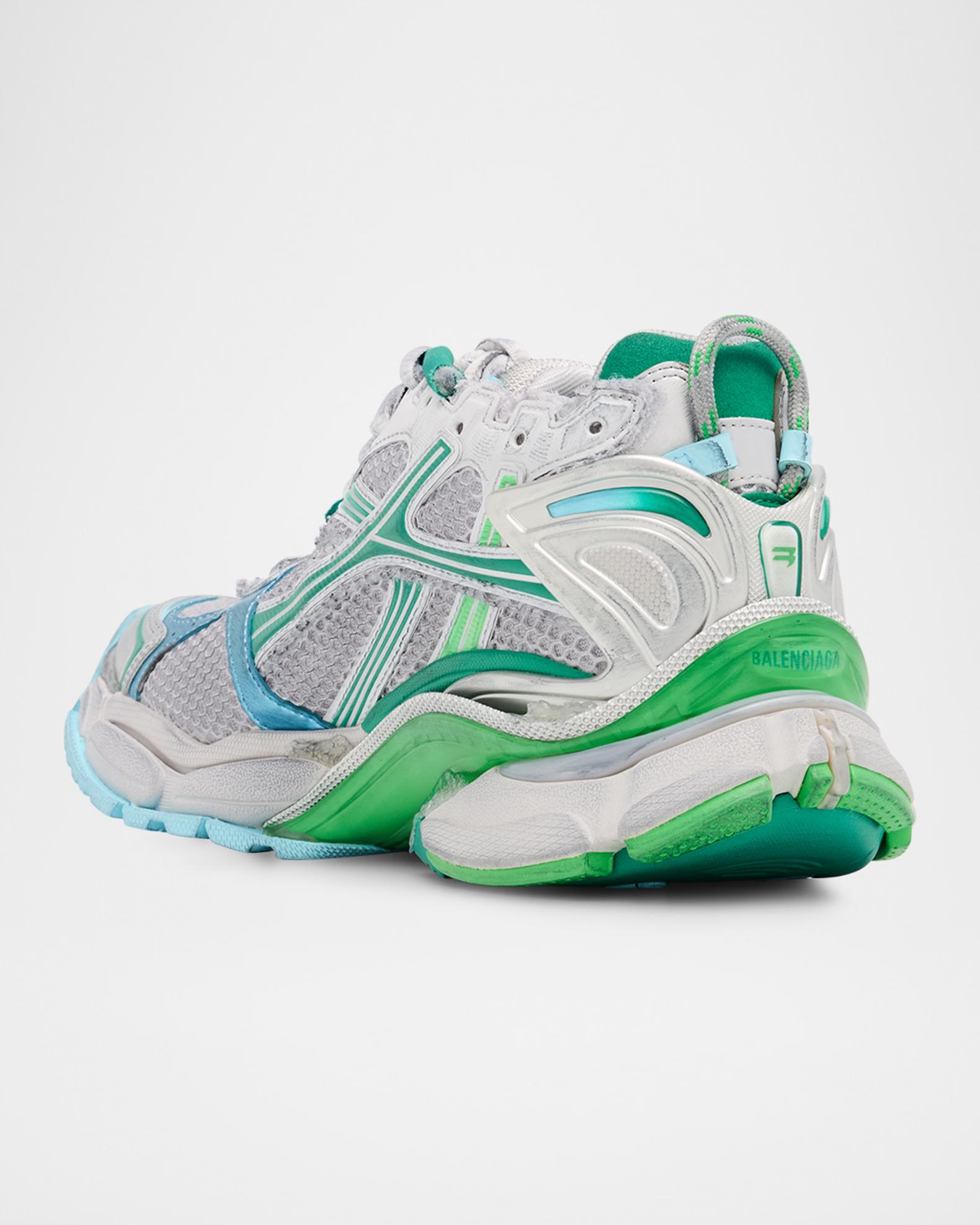 Balenciaga Colorblock Trainer Sneakers | Neiman Marcus