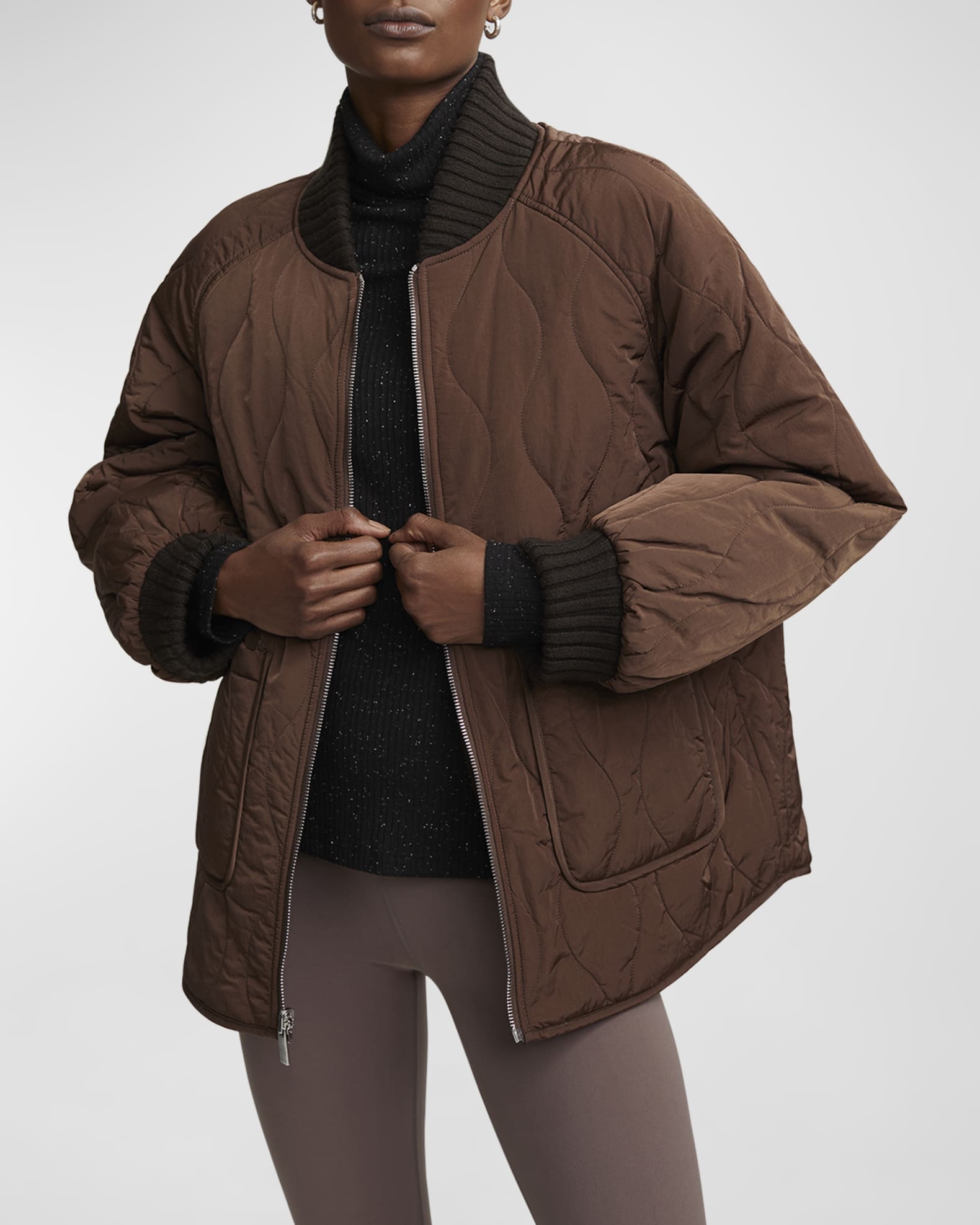 Varley Reno Reversible Quilted Jacket Neiman Marcus