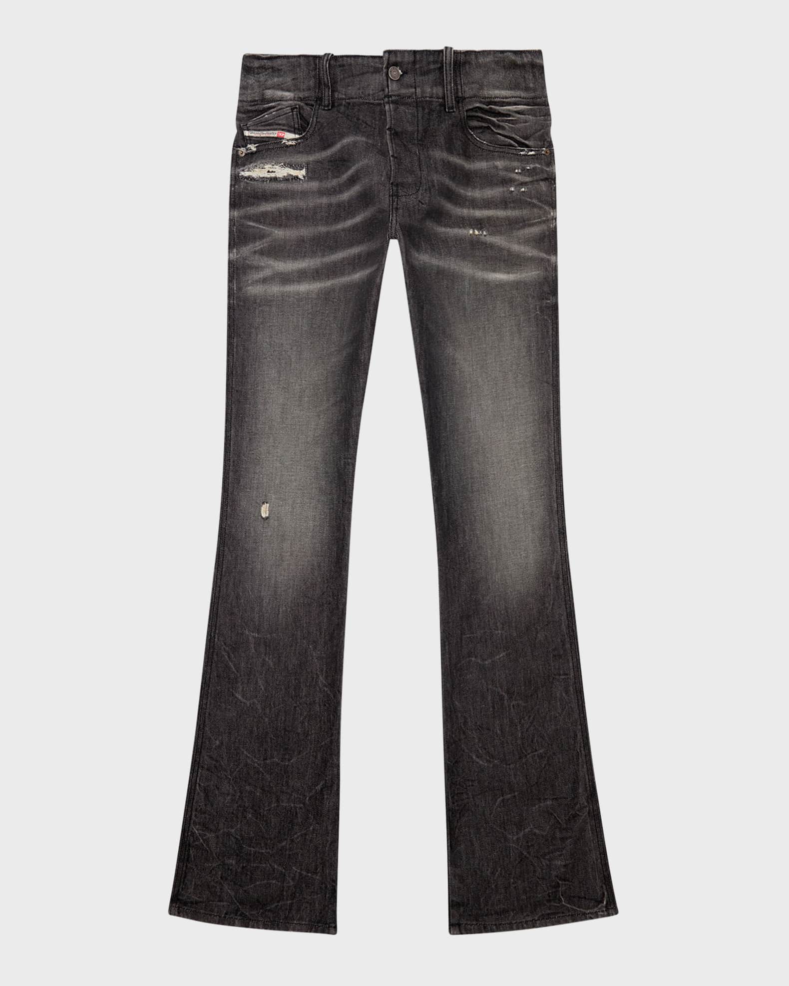Bootcut slim jeans mens discount