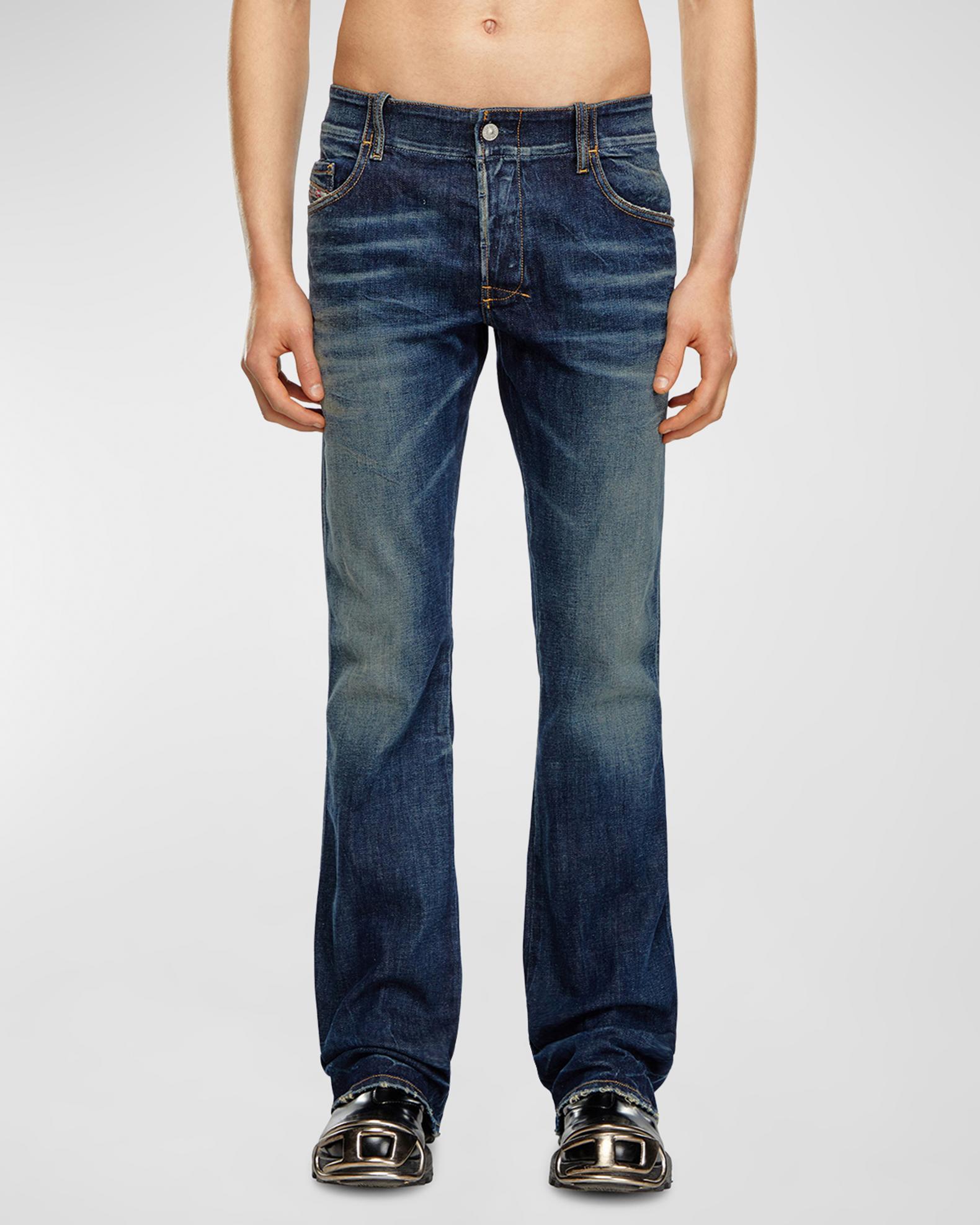 Hornet Bootcut Jeans – Men’s 70s Western Denim, Stone Wash, Schlager Style Like ZZ Top