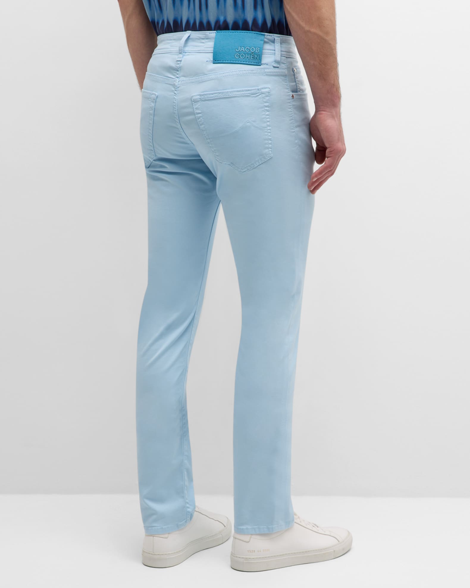 Jacob Cohen Men's Bard Slim Fit Five-Pocket Pants | Neiman Marcus
