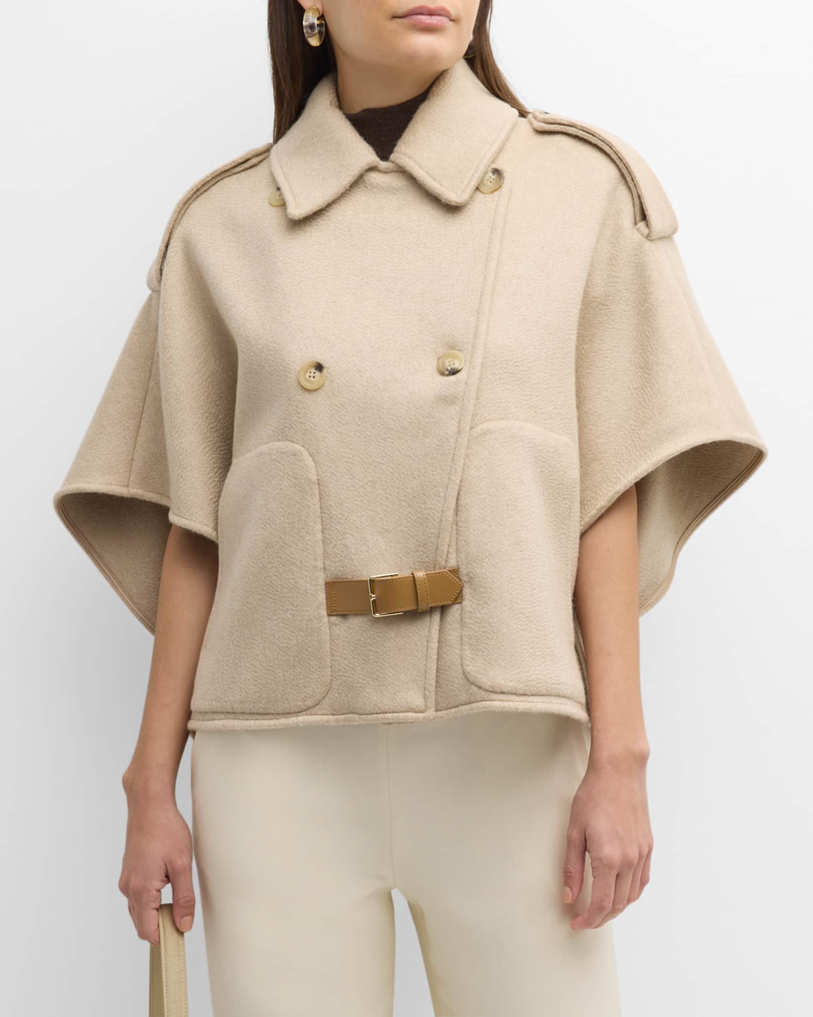 Max mara cashmere cape hot sale