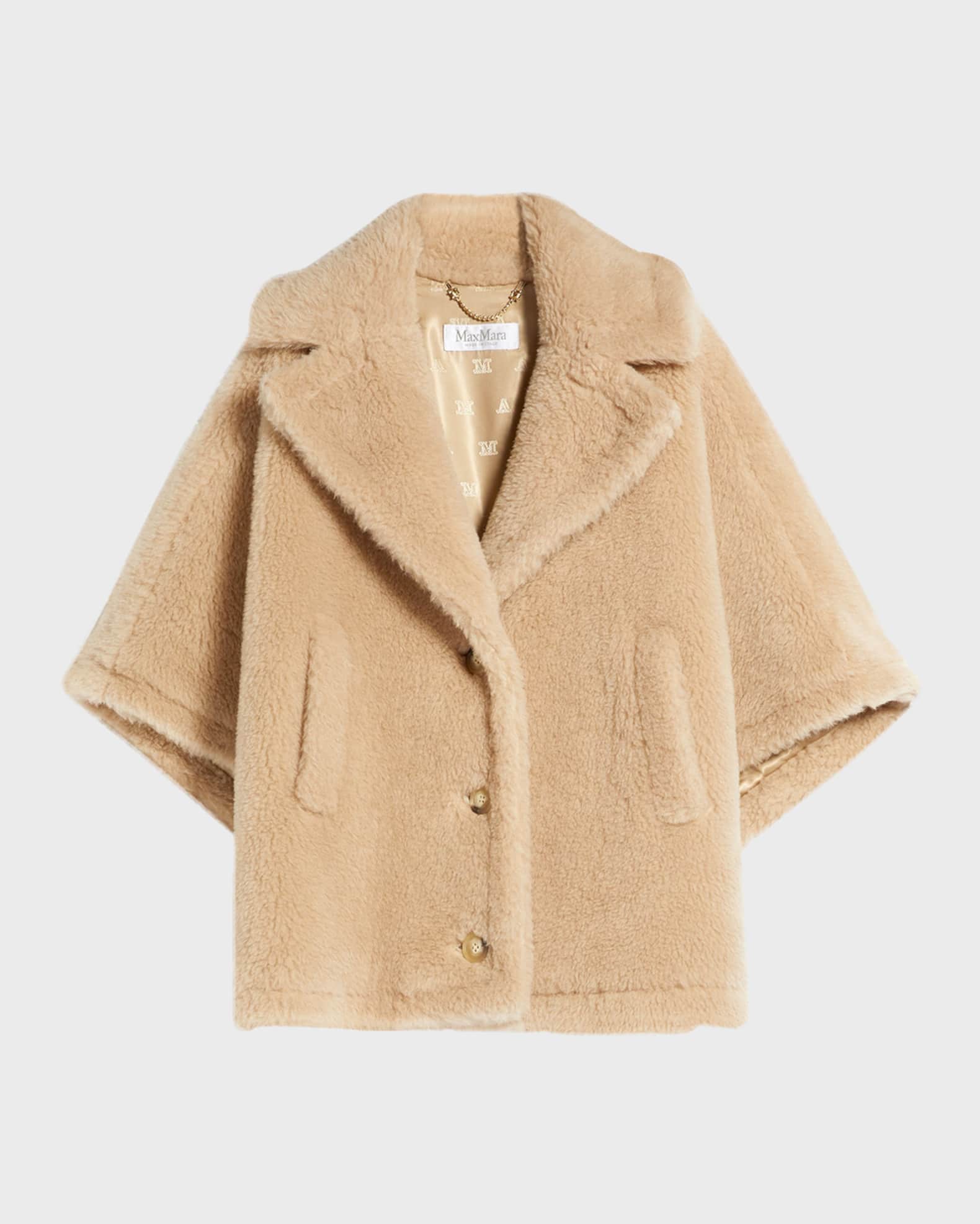 Aleggio Wool-Blend Cape  1