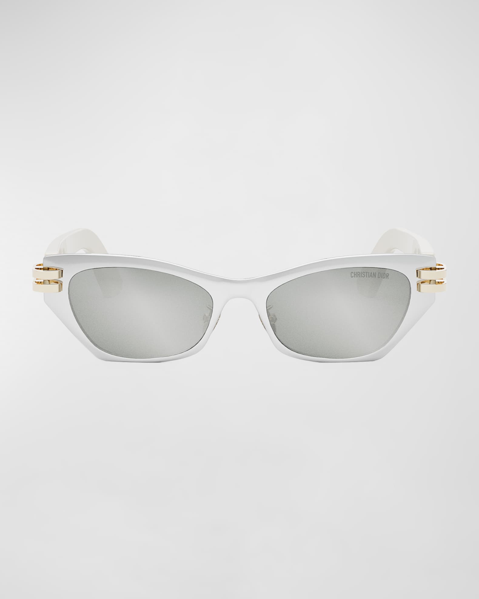 Dior metal eyes mirrored cat eye sunglasses deals