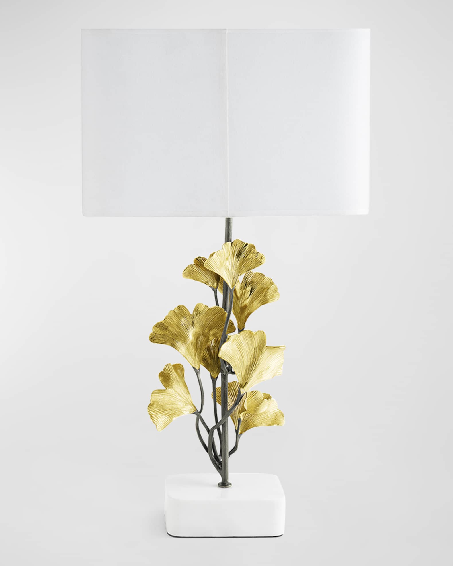 Golden Ginkgo Table Lamp, 27" 1
