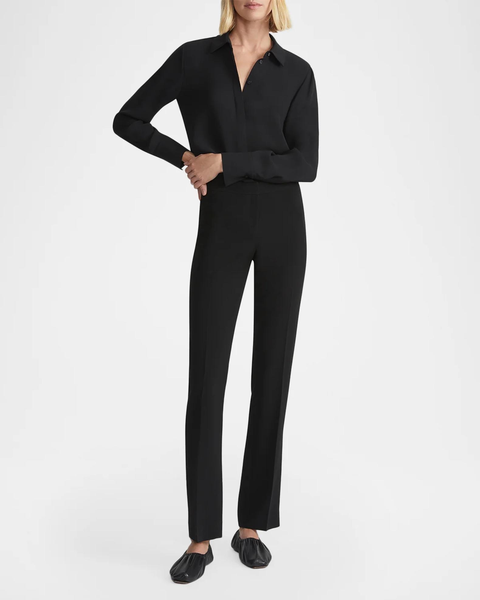 Lafayette 148 New York Plus Size Scottie Silk Georgette Blouse | Neiman ...