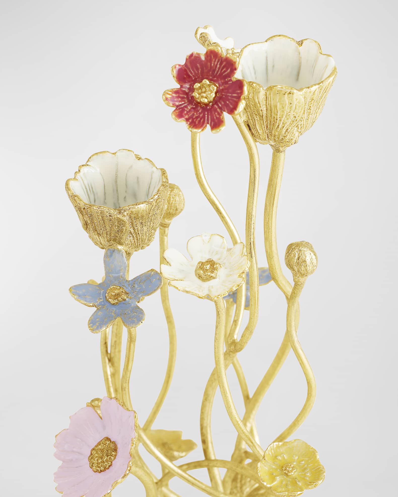 Michael Aram Wildflowers Candleholders, Set of 2 | Neiman Marcus Michael Aram Wildflowers Candleholders, Set of 2 | Neiman Marcus