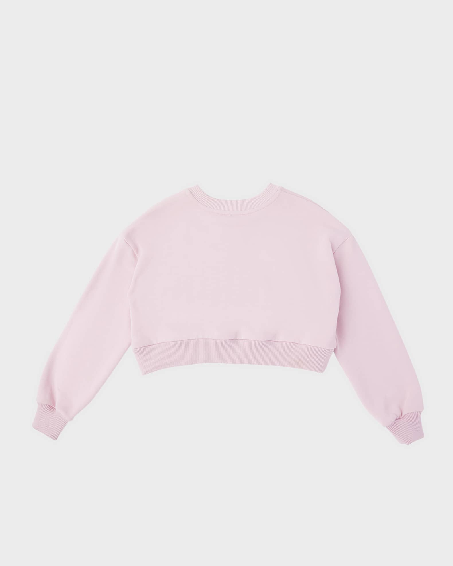 Girl's Logo Plaque Sweatshirt 1