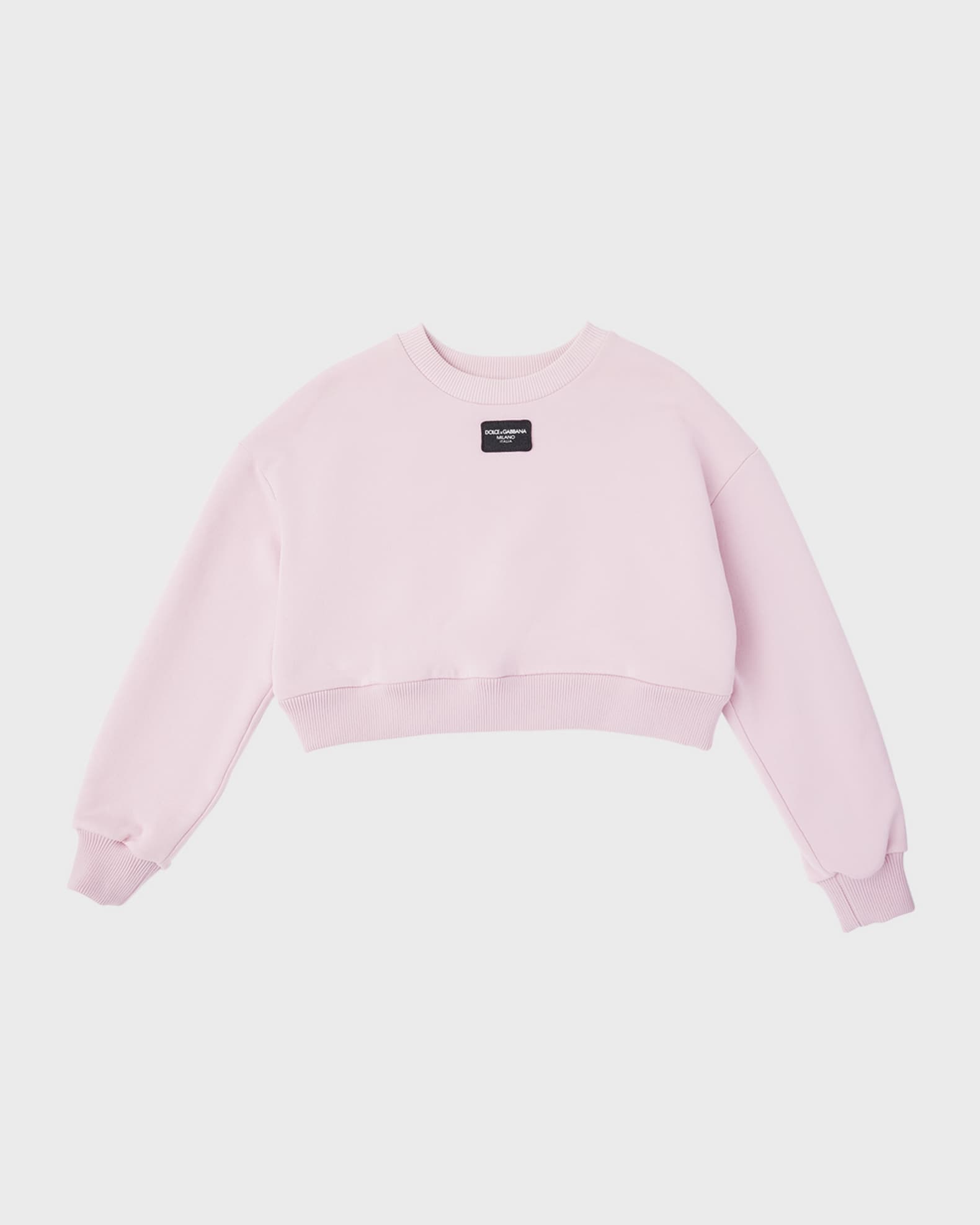 Girl's Logo Plaque Sweatshirt 0