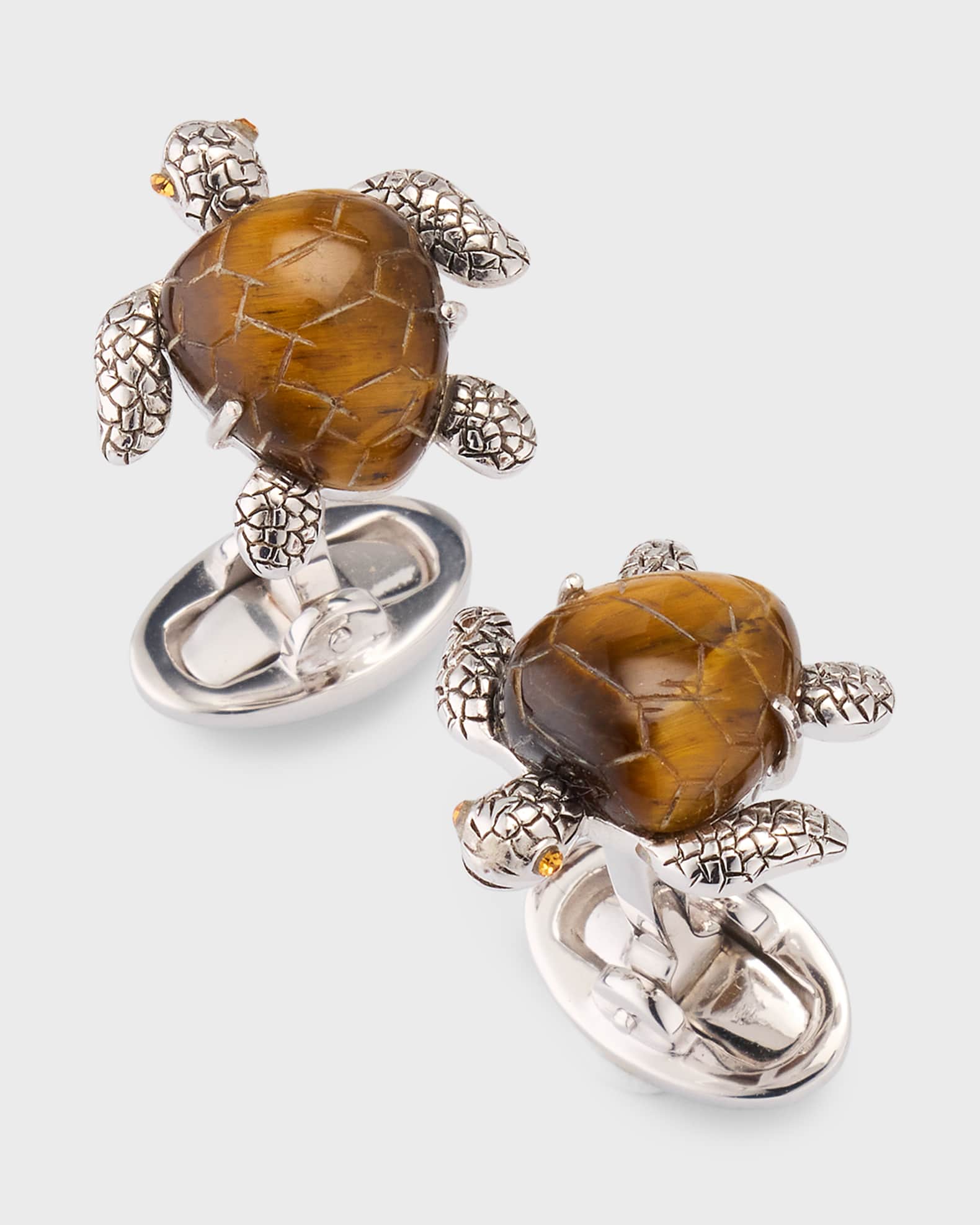 Tigers Eye Turtle Earrings Tigers Eye Turtle Earrings