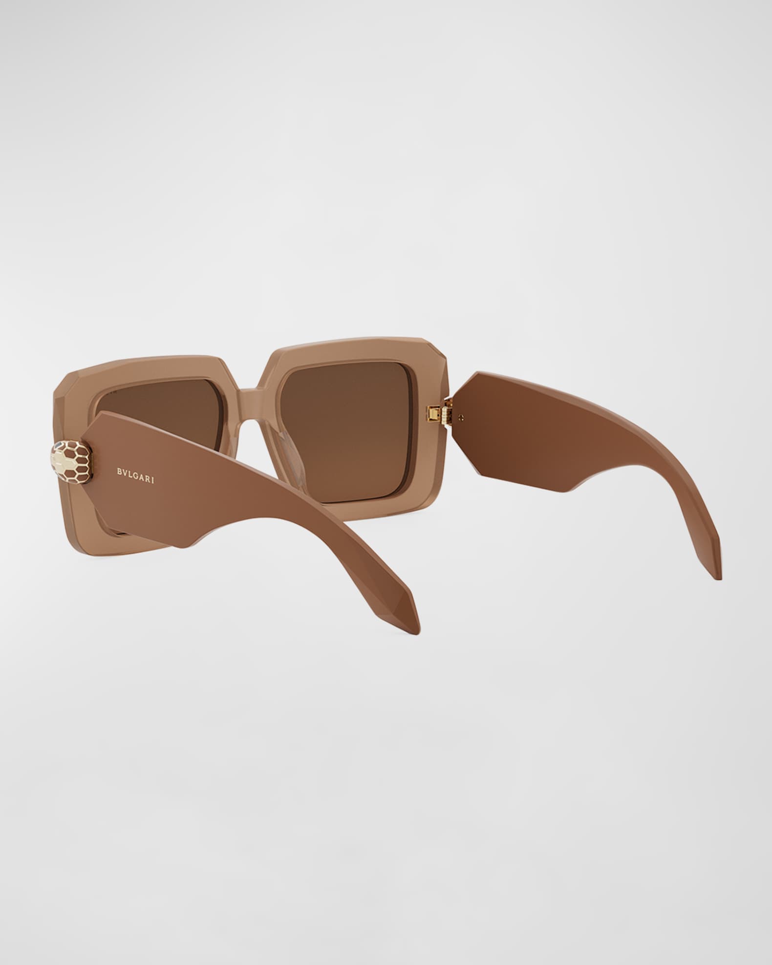 Serpenti Geometric Sunglasses