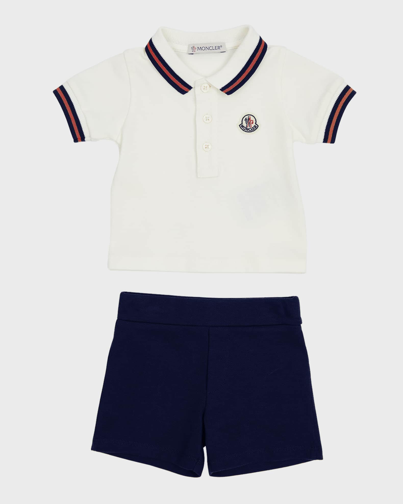 Moncler shorts and shirt set outlet