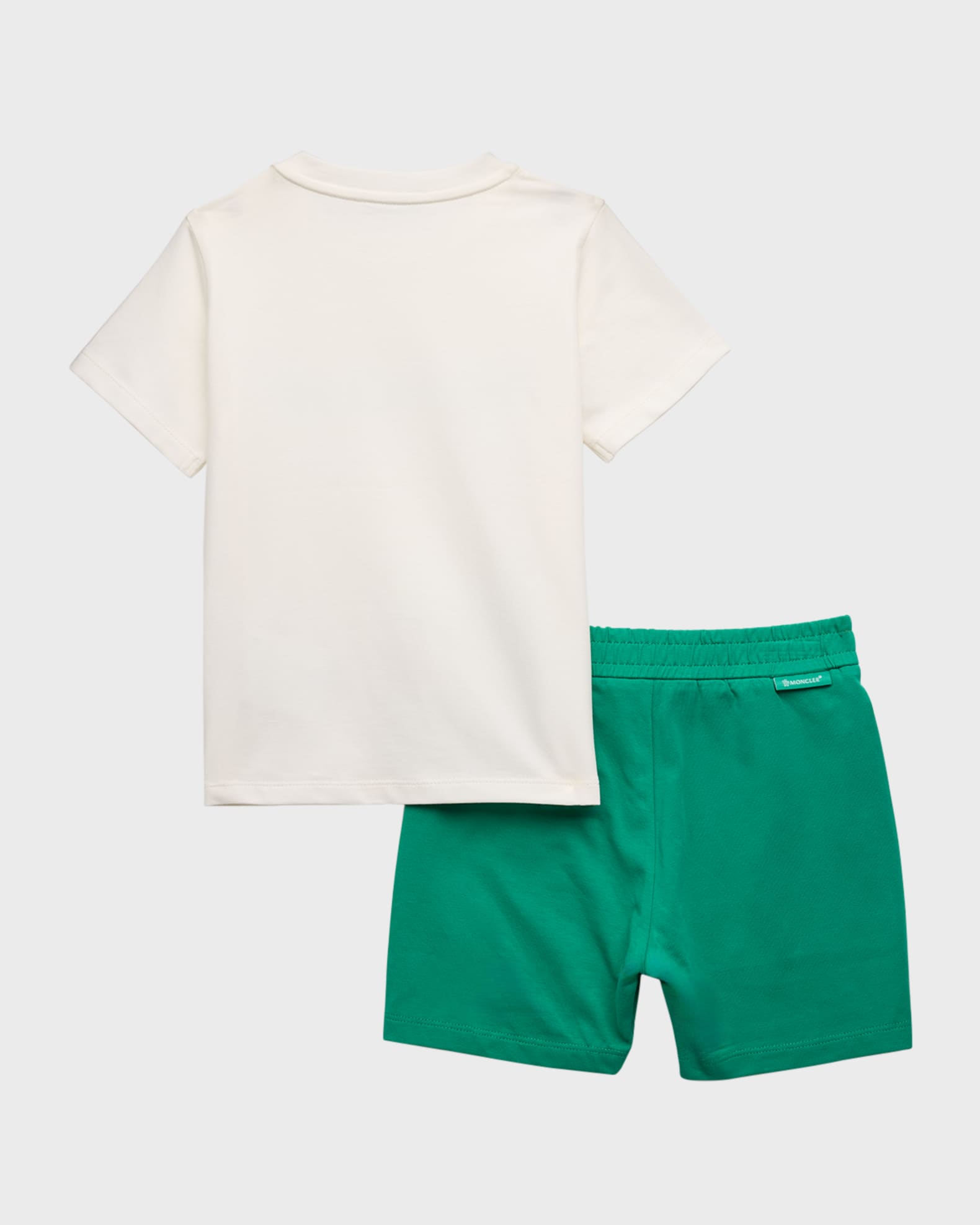 Moncler shorts and shirt set hotsell