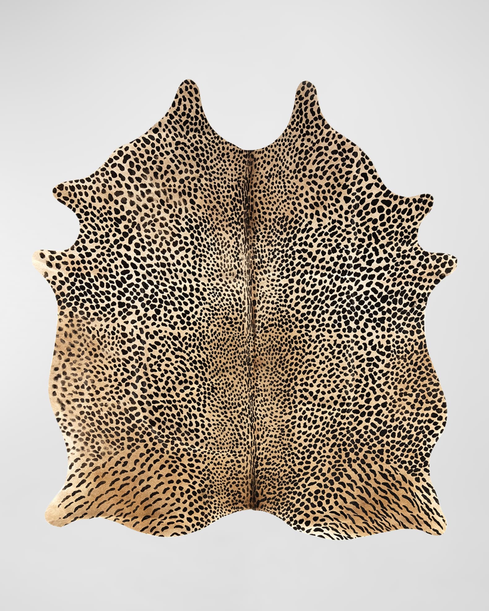 Four Hands Leopard-Print Hair on Hide Rug, 5' x 7' | Neiman Marcus