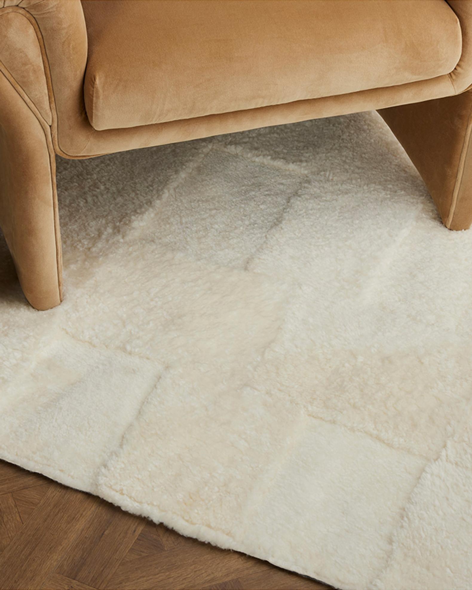 Patchwork Shearling Rugs | Neiman Marcus