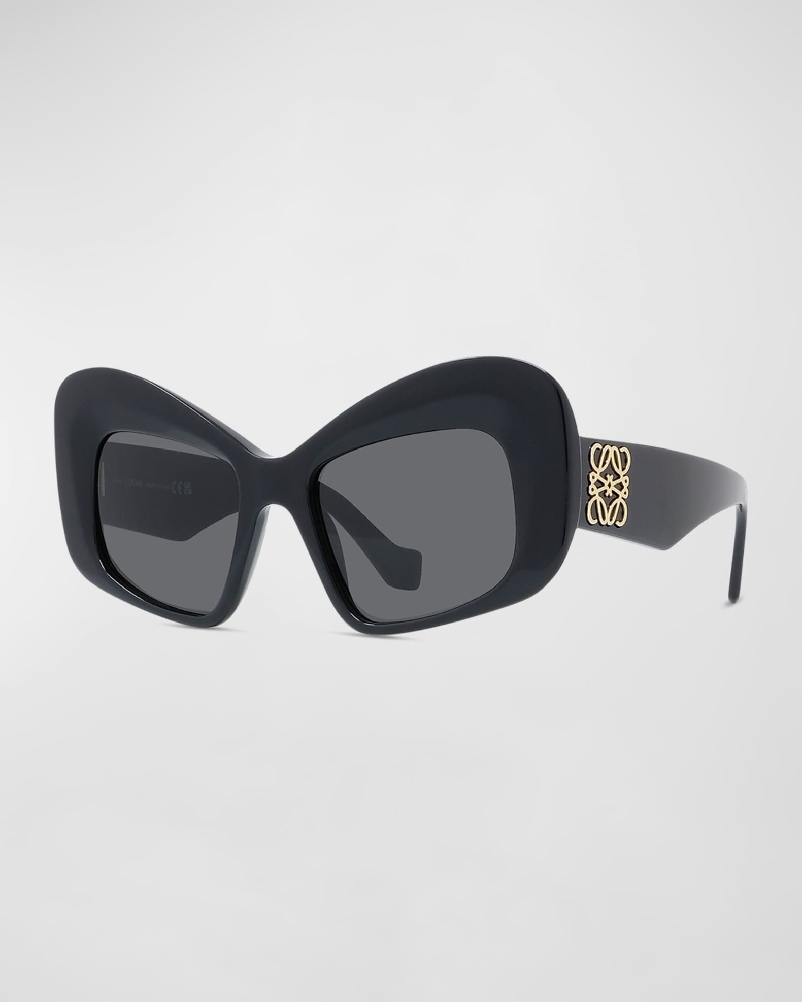 Anagram Butterfly Sunglasses Brown - Loewe