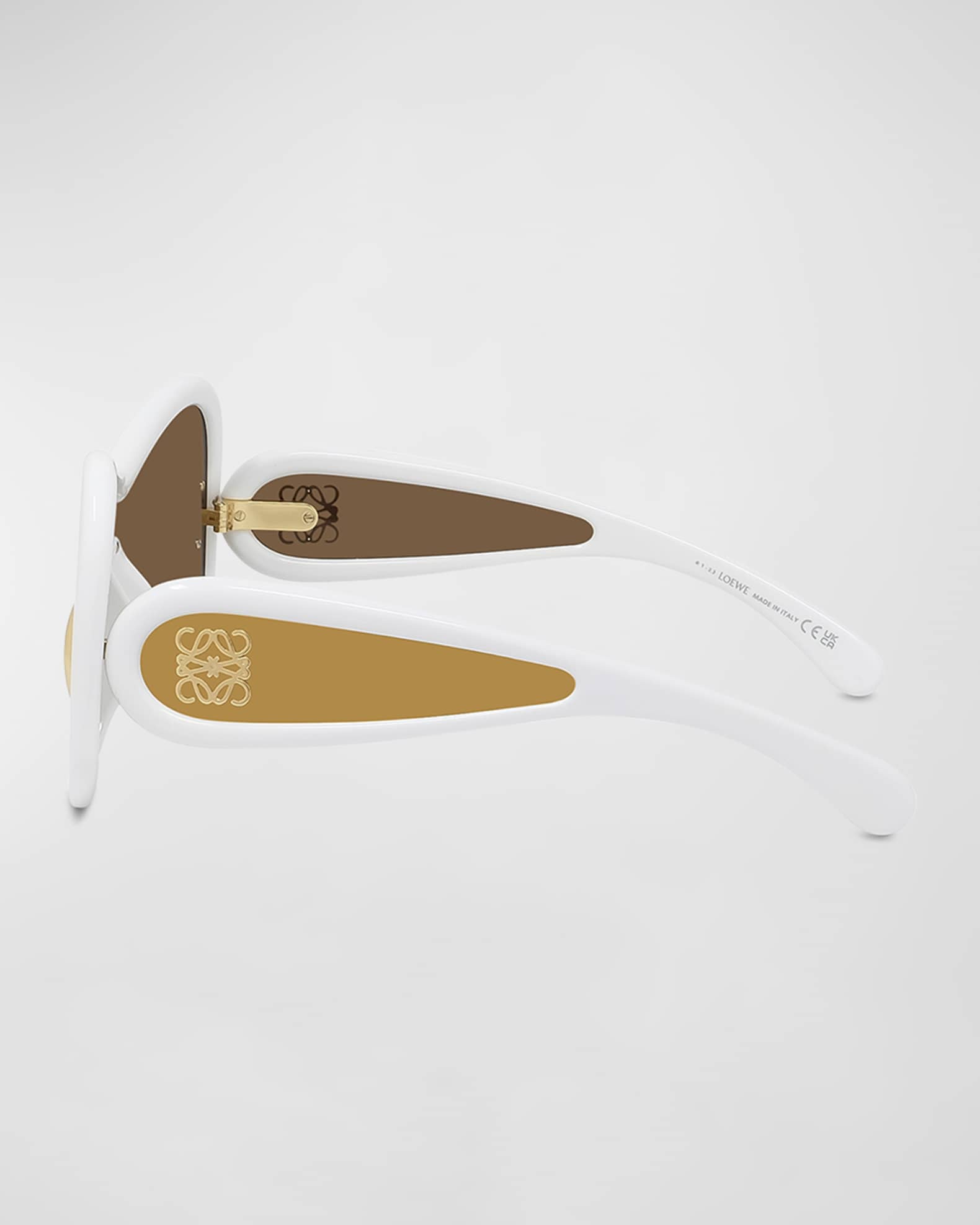 Loewe Unisex Cream Acetate Sunglasses